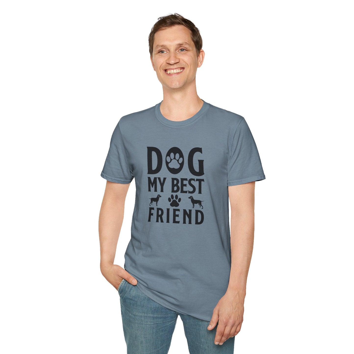 Dog Slogan T Shirts With Funny Quotes Tee Shirt Unisex Gildan Softstyle 64000 100 Percent Cotton