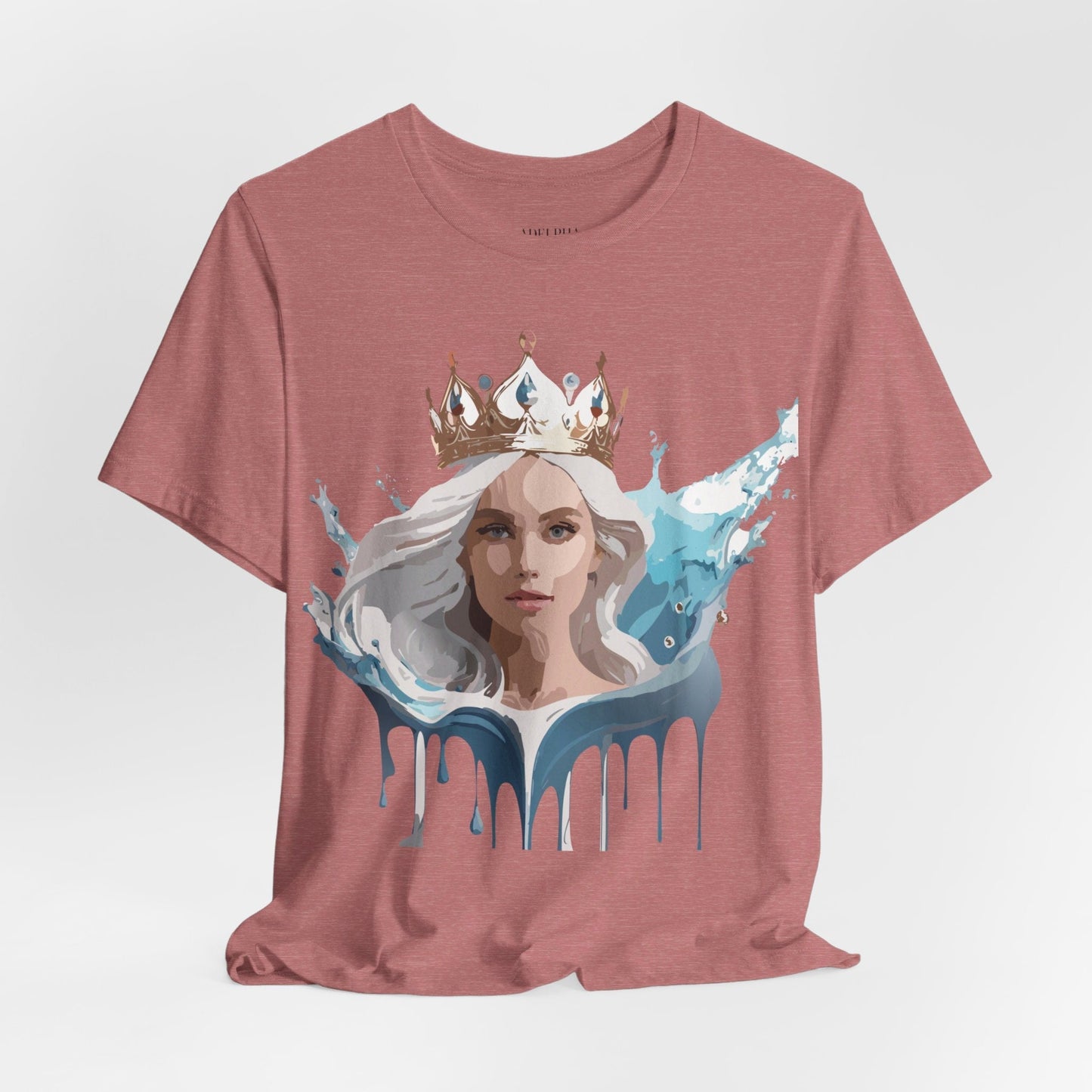 Queen Graphic T Shirt By Adelpha Unisex Jersey Short Sleeve Vintage Inspired Art Tee