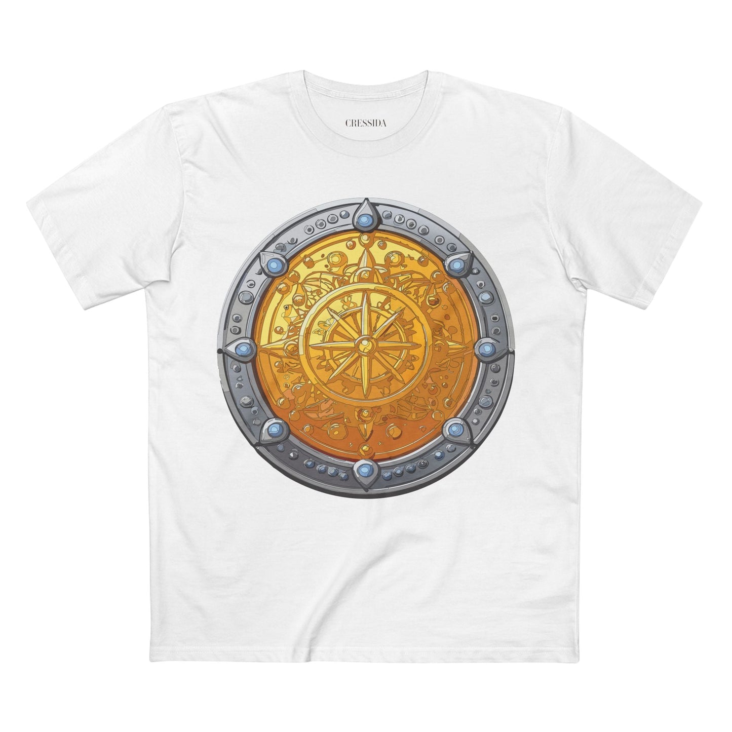 Antique Gold Coin Graphic Design T-Shirt Unisex 100 Cotton With Golden Print Artwork Tee 9