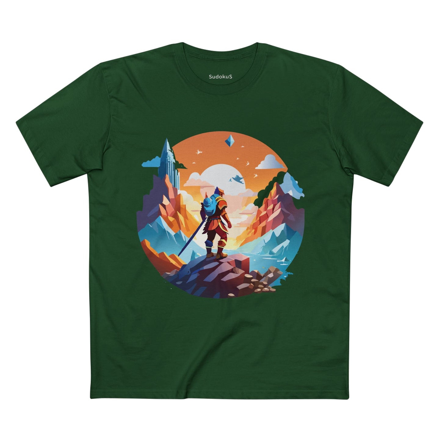 Adventures Graphic Unisex 100 Cotton Staple Tee 14