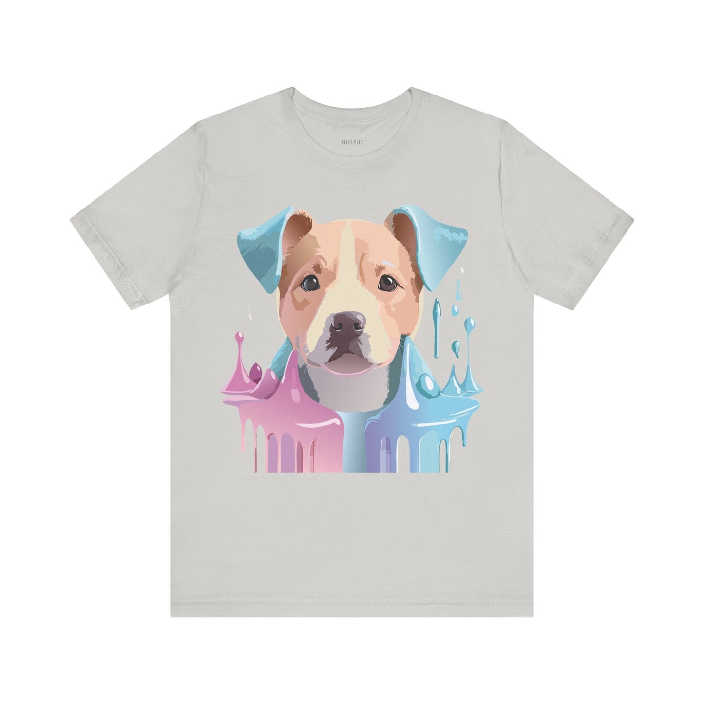 Dog Graphic T Shirt Unisex Jersey Short Sleeve Adelpha Vintage Art Tee Premium Comfort