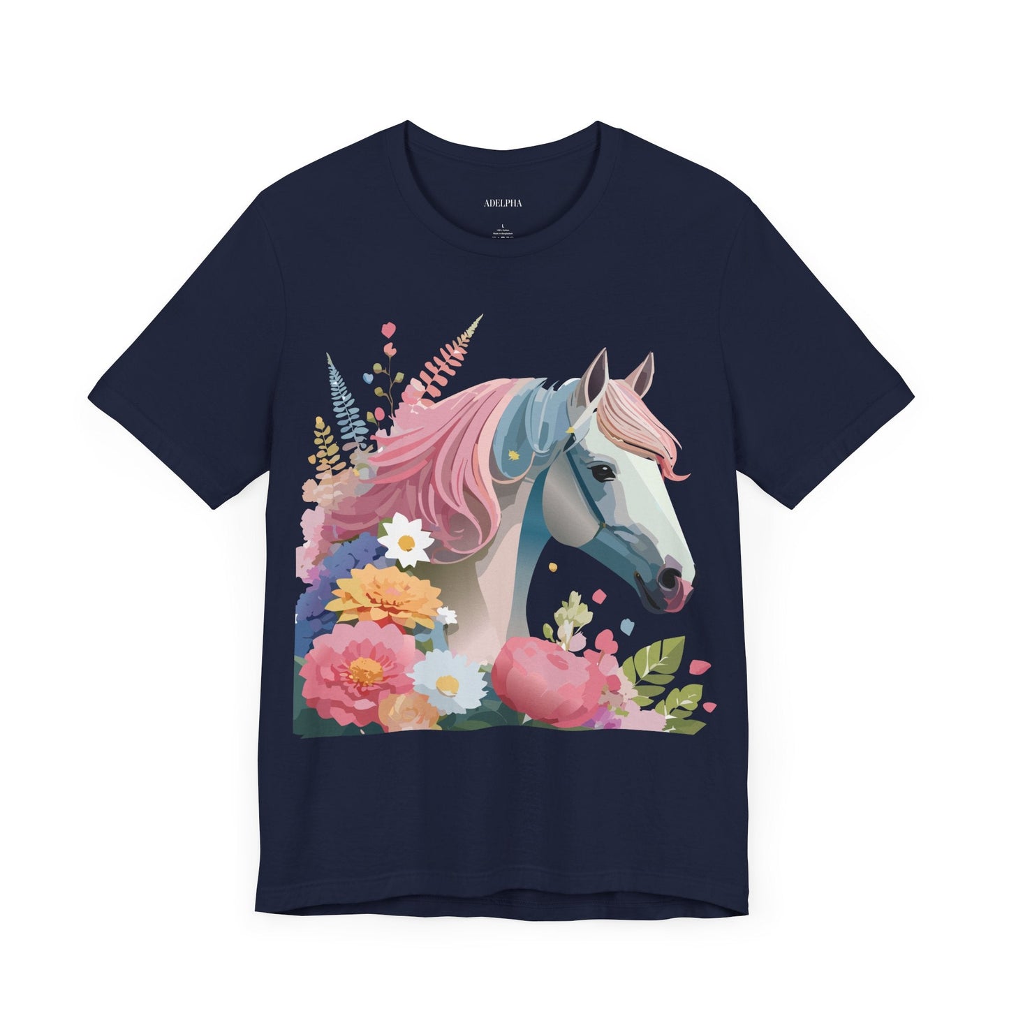 Horse Graphic Unisex 100 Cotton Vintage Animal Art T-Shirt 3