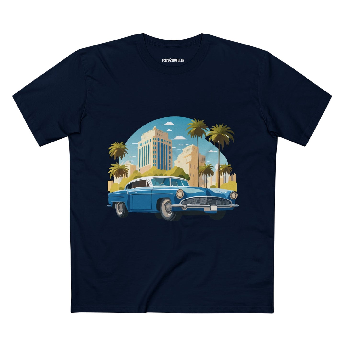 Retro Car Shirt Unisex Vintage Car Tee With Original Artwork RC23 Premium Cotton