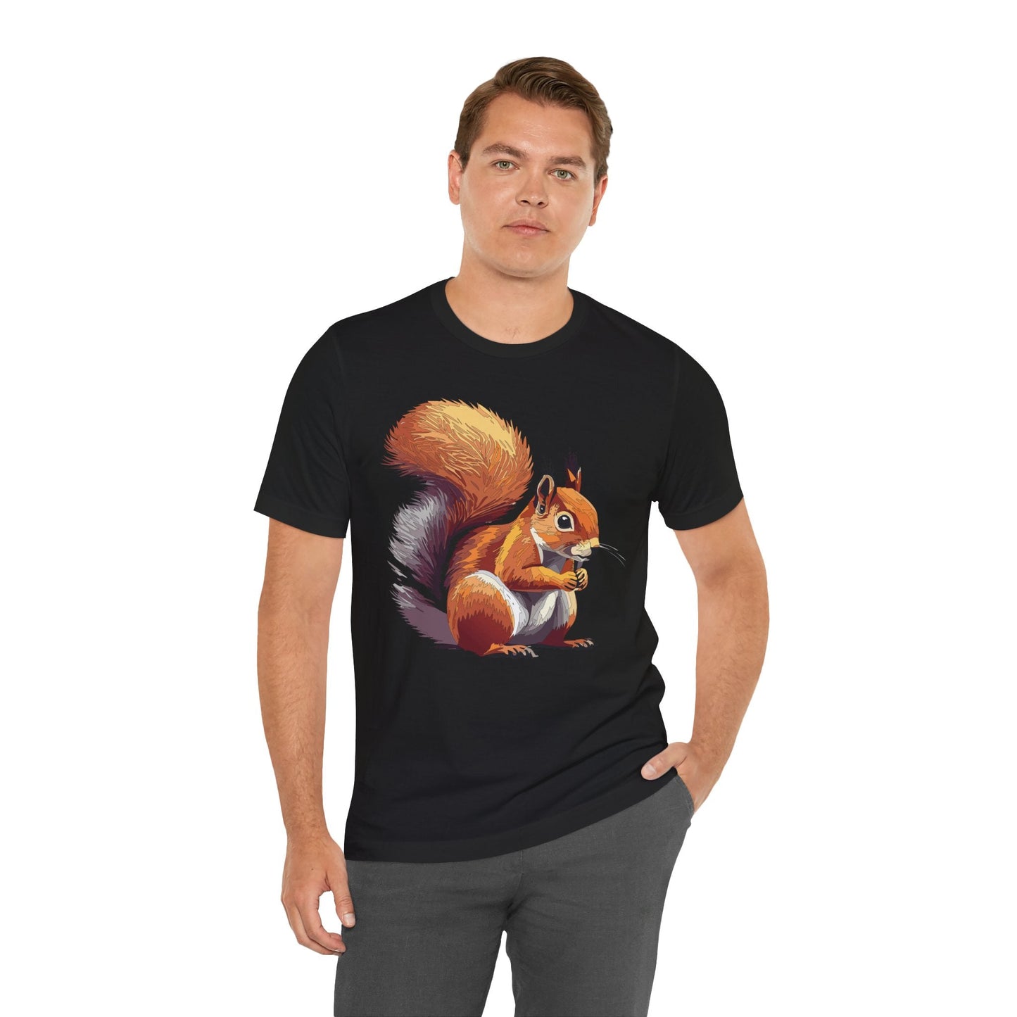 Unisex Animal Shirt Art Design Tee Shirt With Wild Animals Gildan Softstyle 64000 Cotton