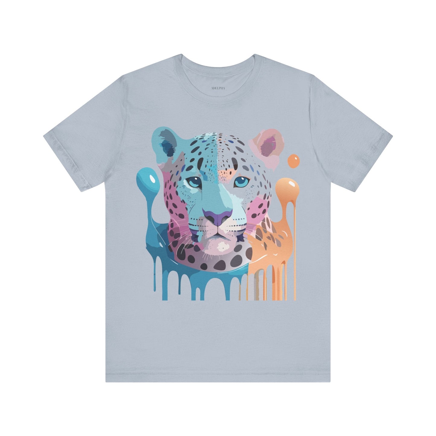 Cheetah Graphic Unisex 100 Cotton Artwork Tee 8