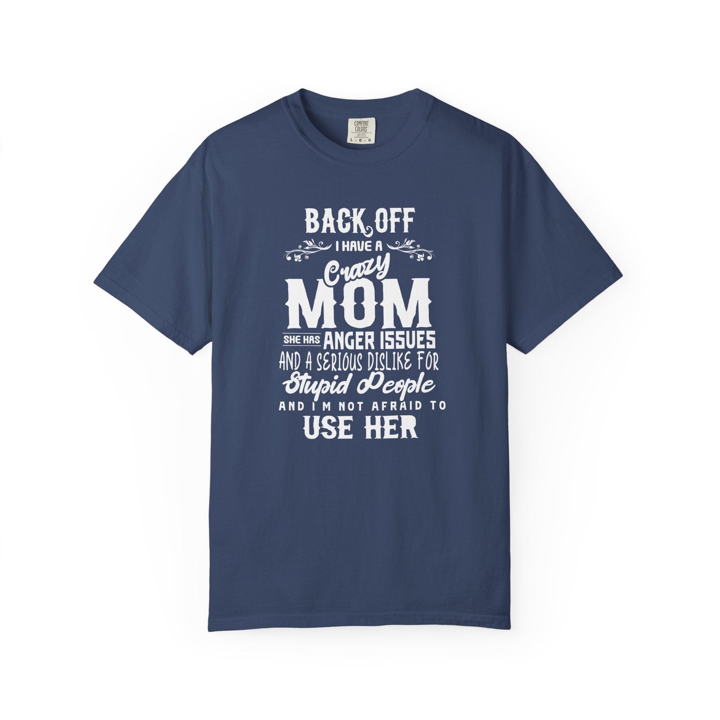 Mom T-shirt Mother's Day Mama Tee Unisex Comfort Colors Garment-Dyed Cotton h34