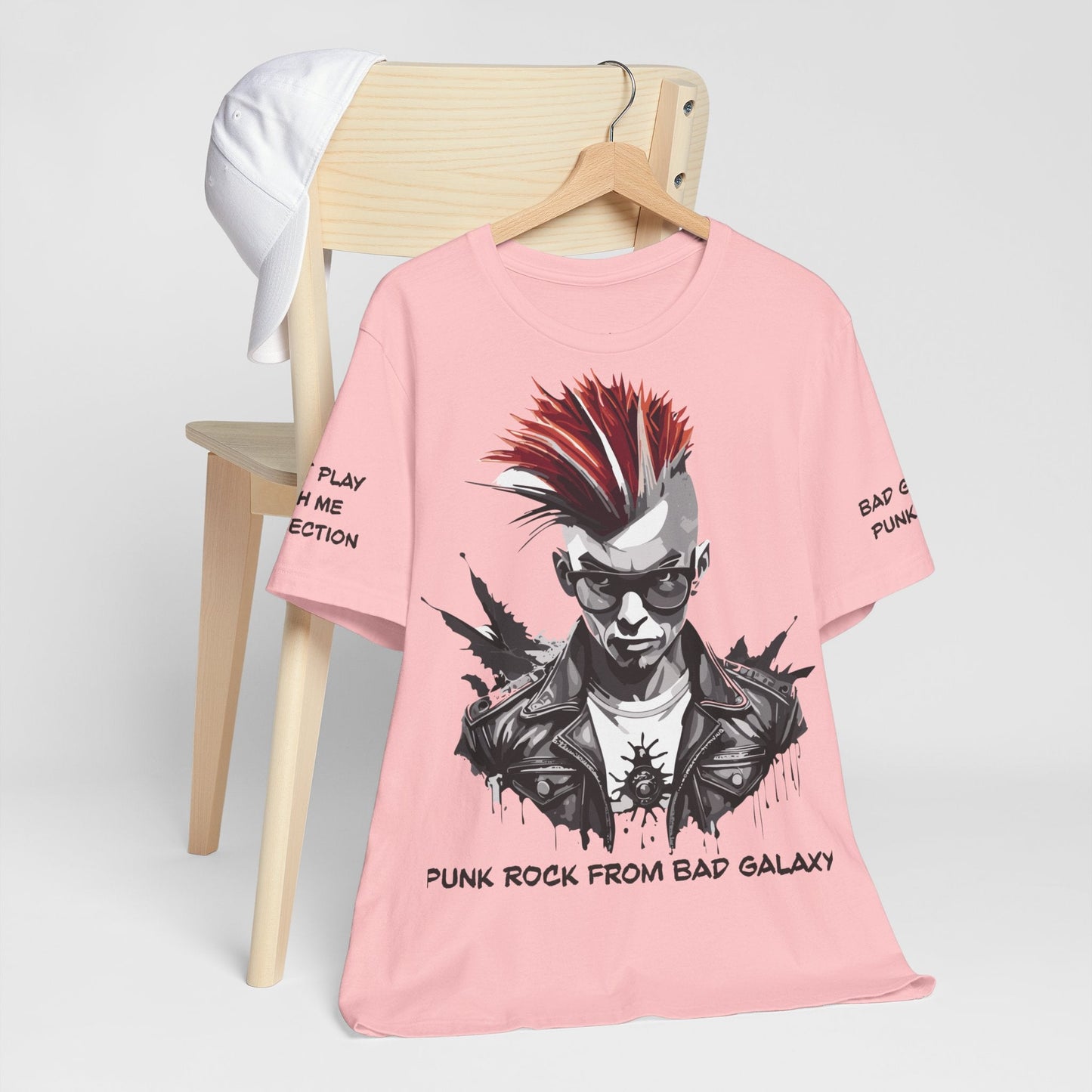 Punk Rock Tee Shirt Made In USA Free Shipping 100 Percent Cotton With Durable Stitching