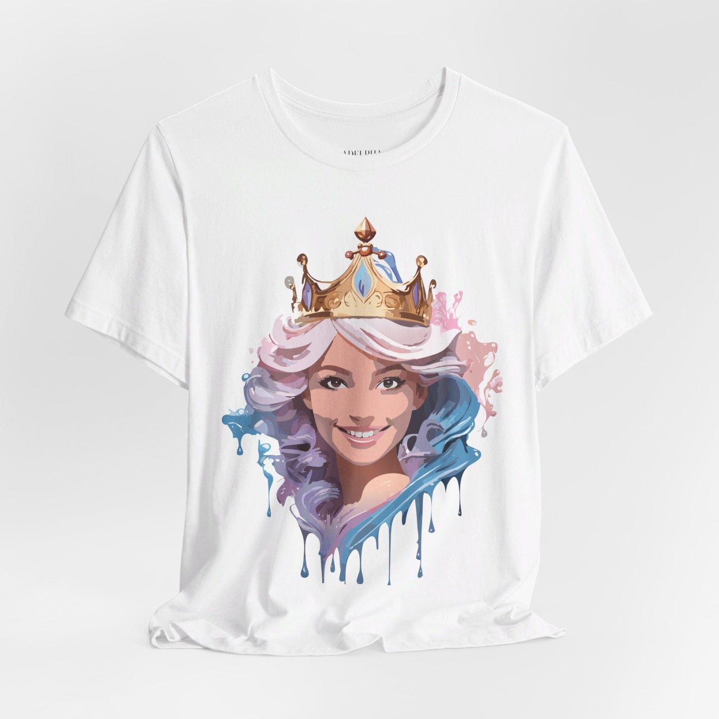 Queen Graphic Tee From Adelpha Vintage Inspired Art Design Unisex Jersey Short Sleeve