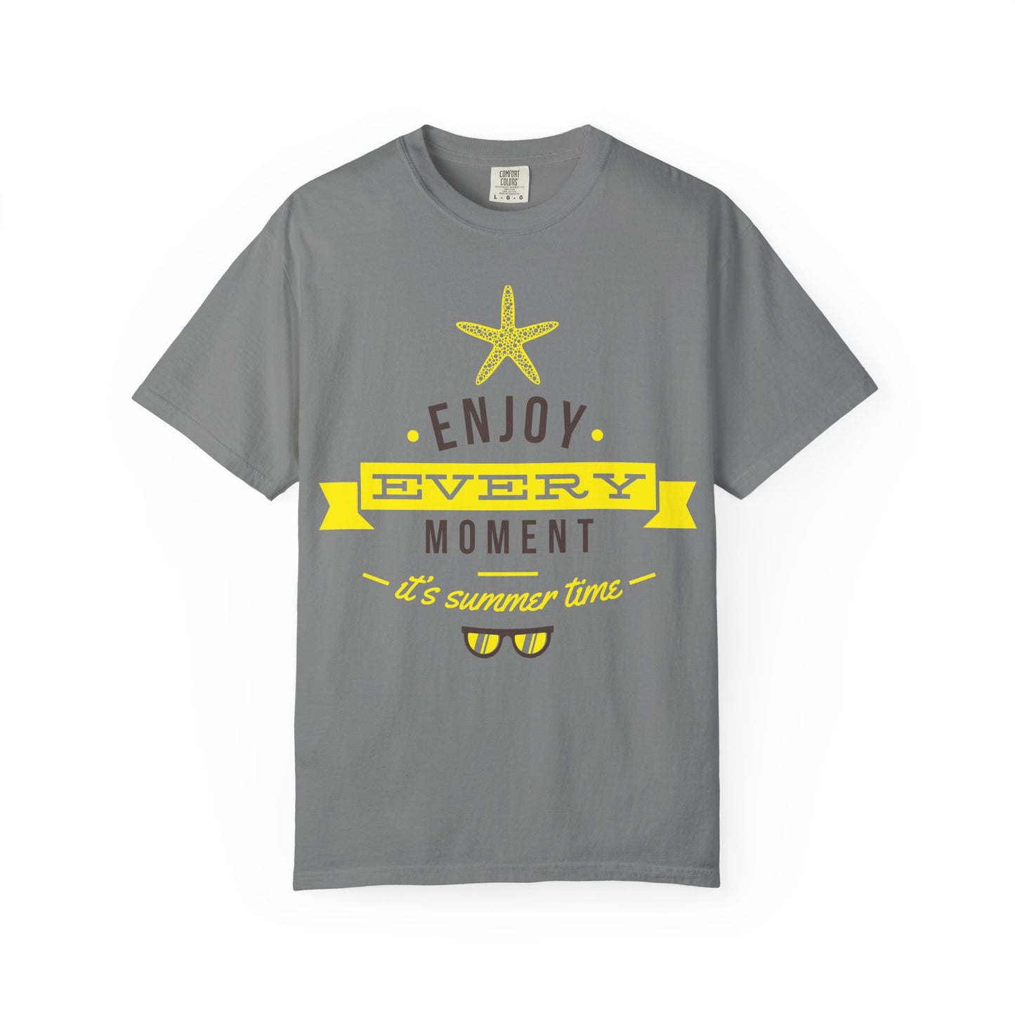 Comfort Colors 1717 Unisex Garment Dyed T Shirt Relaxed Fit Heavyweight 100 Percent Ring Spun Cotton