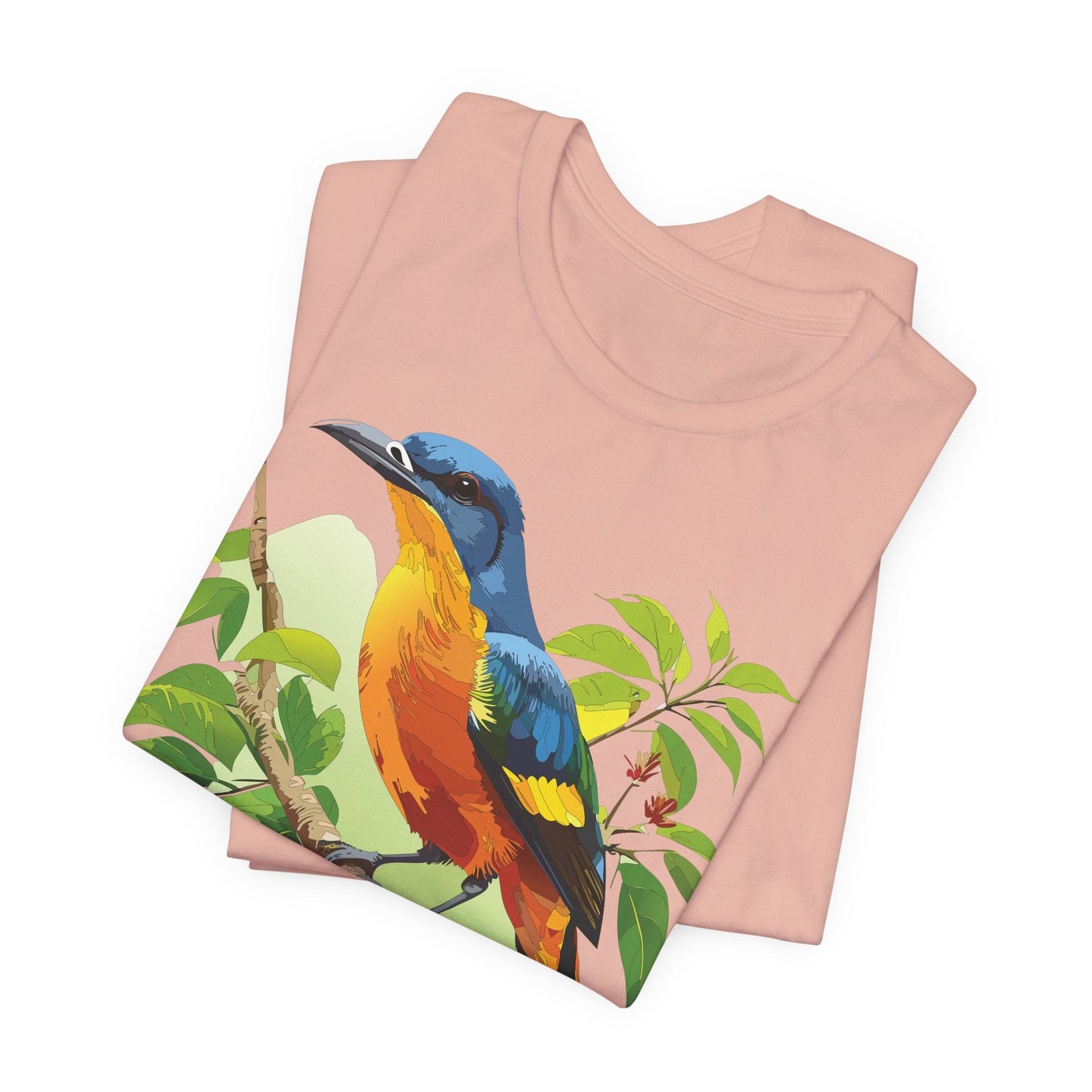 Unisex Animal Design Tee Shirt With Wildlife Graphics For Casual Everyday Wear And Comfort
