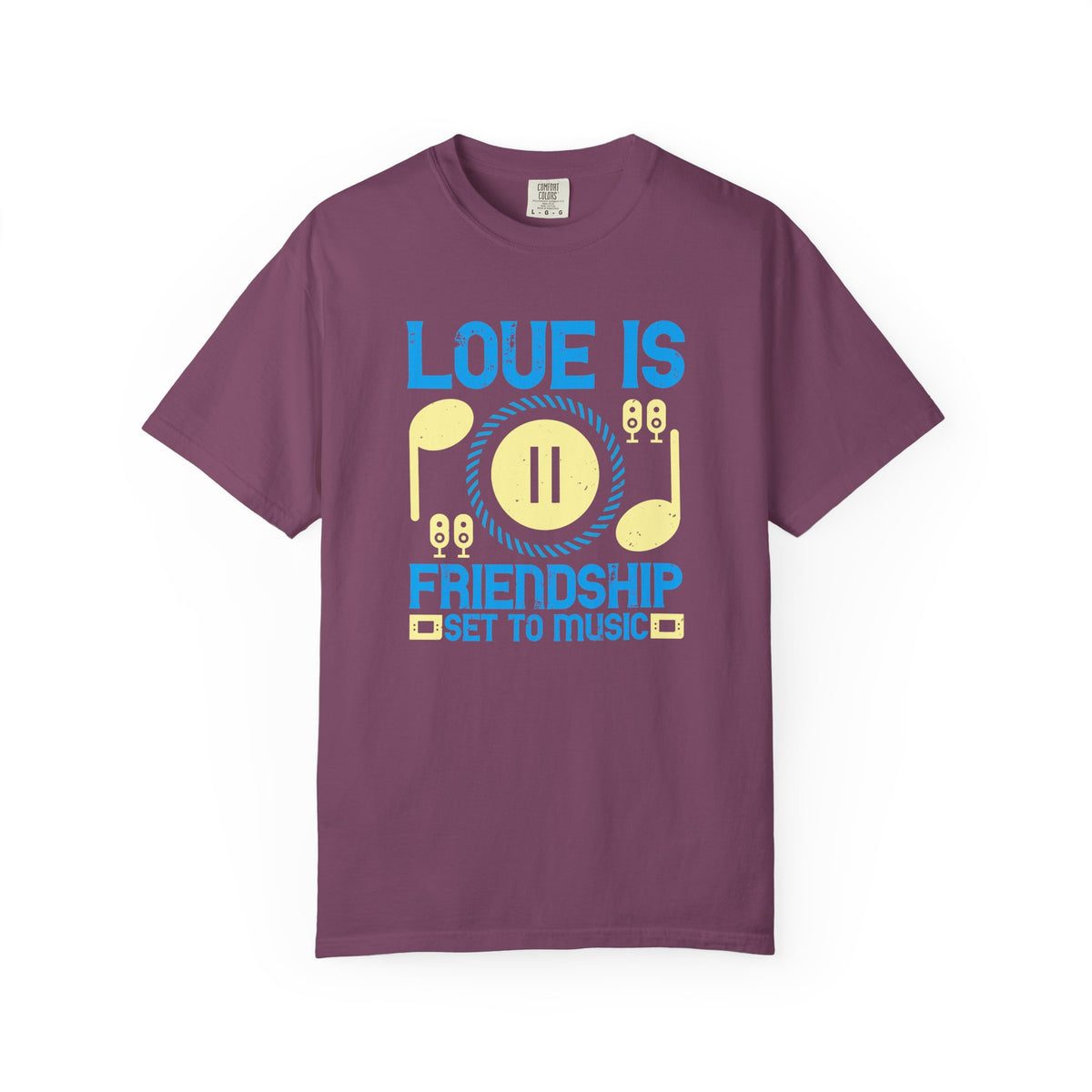 Music Graphic Unisex Heavy Cotton Art Designed T-Shirt m21