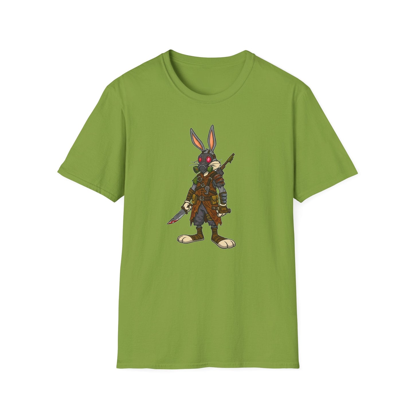 Bugs Bunny T Shirt Unisex Cartoon Tee 100 Percent Cotton Softstyle 64000 With Classic Animation Art