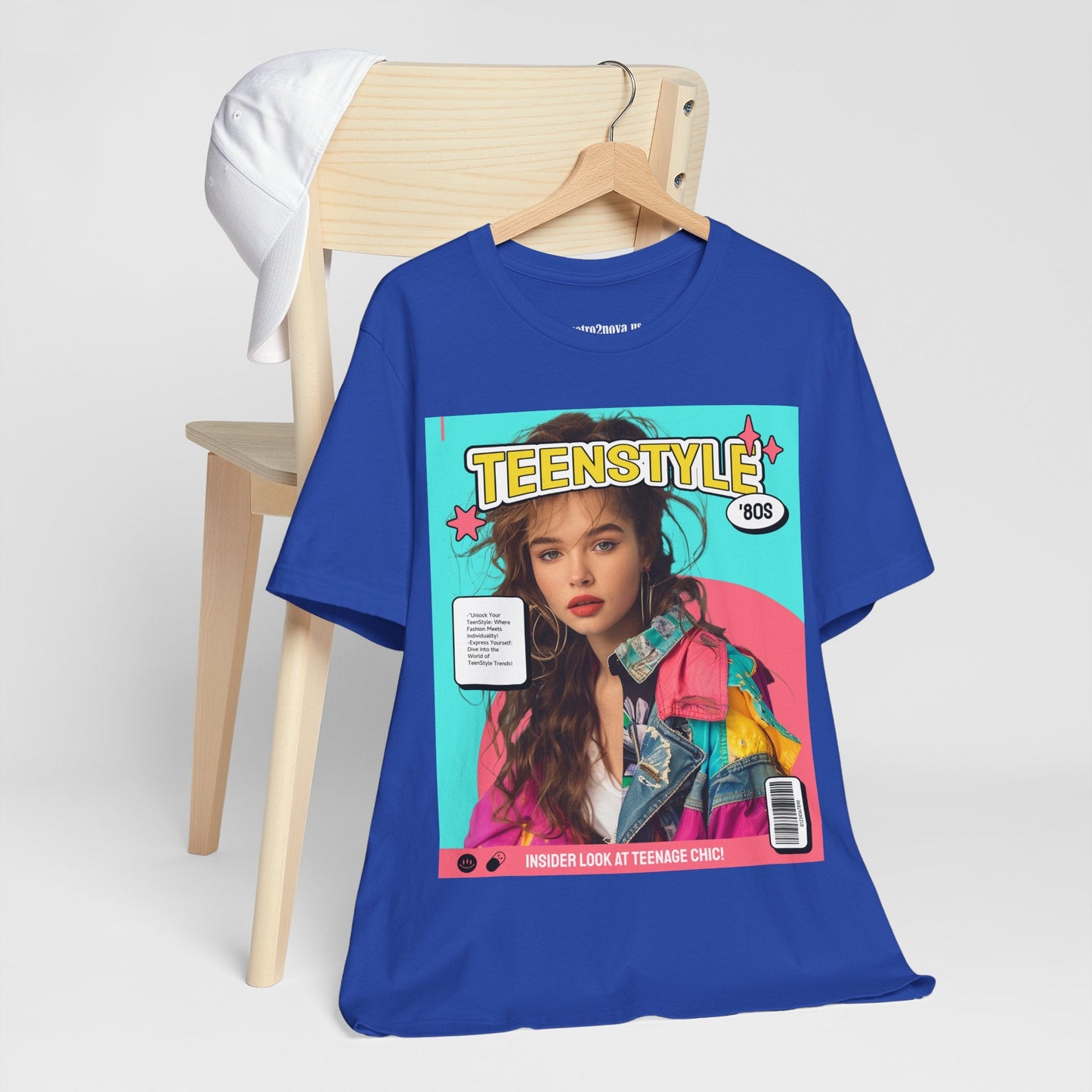 Magazine Cover Shirt Unisex Jersey Short Sleeve Tee Lightweight Breathable Fabric