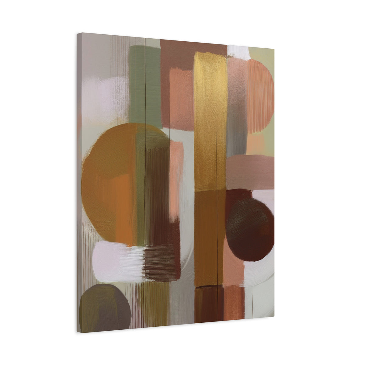 Abstract Geometric Painting Print Canvas 20x24,20x30,24x30 24x32,24x36,30x40 32x48,36x48,40x60 Pine-Wood Inner Frame ABS-52