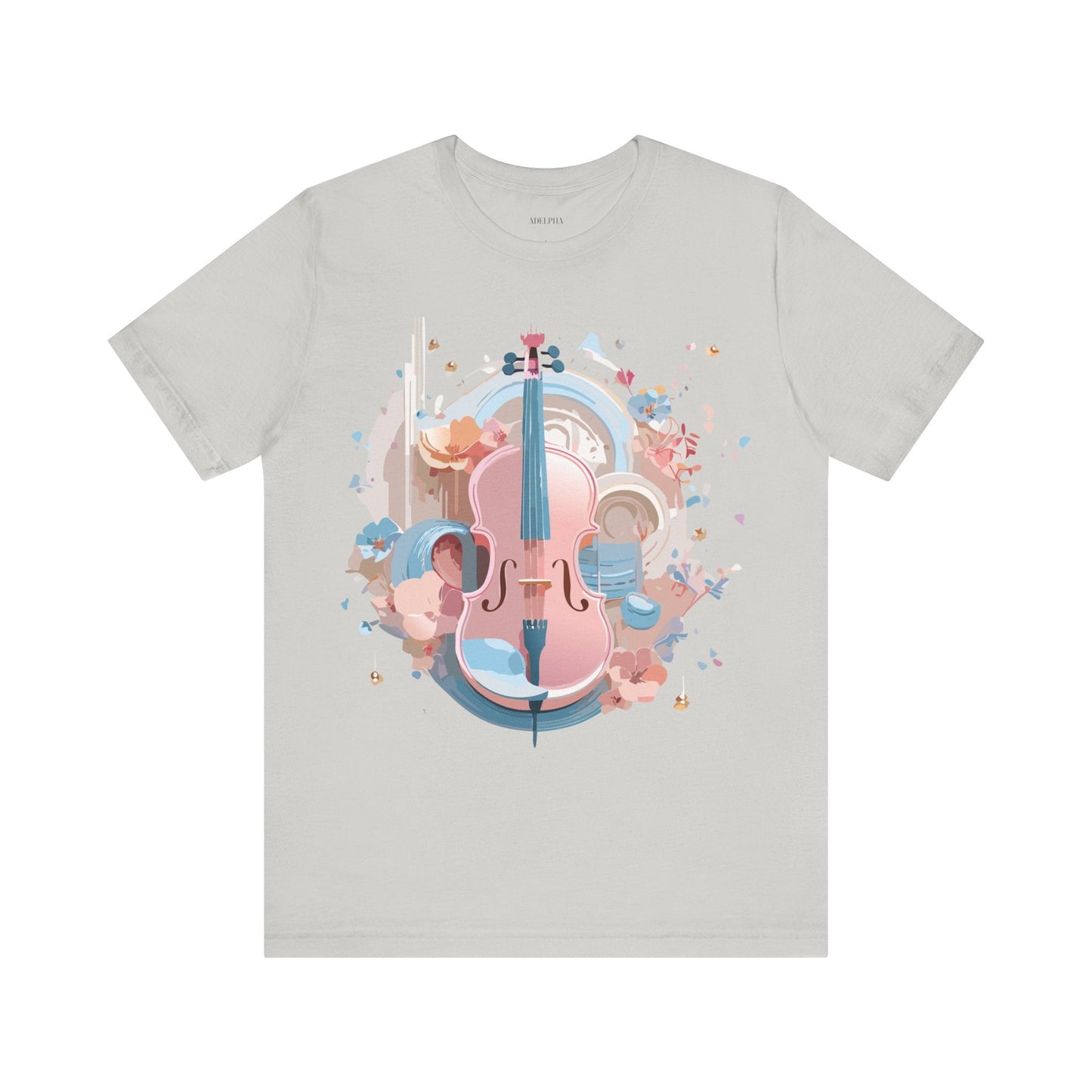 Music Graphic Tee Unisex Jersey Short Sleeve By Adelpha Vintage Inspired Artwork