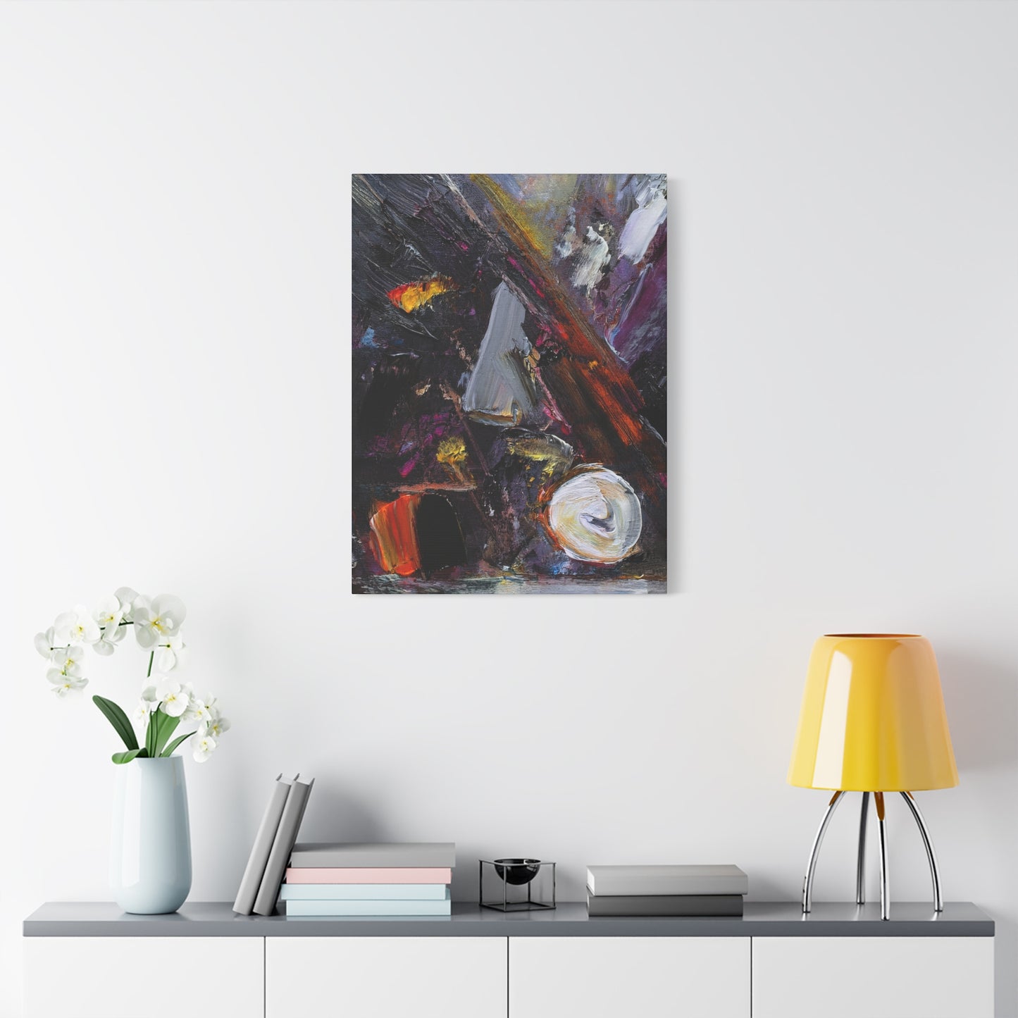 Abstract Oil Painting Print Canvas 20x24,20x30,24x30 24x32,24x36,30x40 32x48,36x48,40x60 Pine-Wood Inner Frame ABS-73