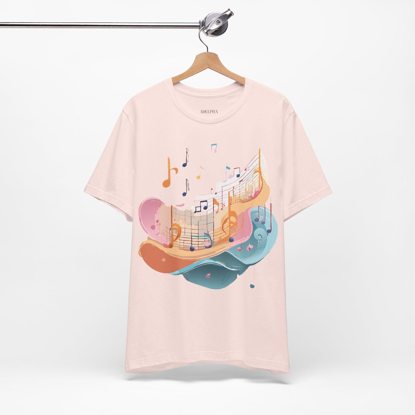 Adelpha Graphic Tee Unisex Jersey Short Sleeve Vintage Inspired Artwork Music T Shirt Casual Wear