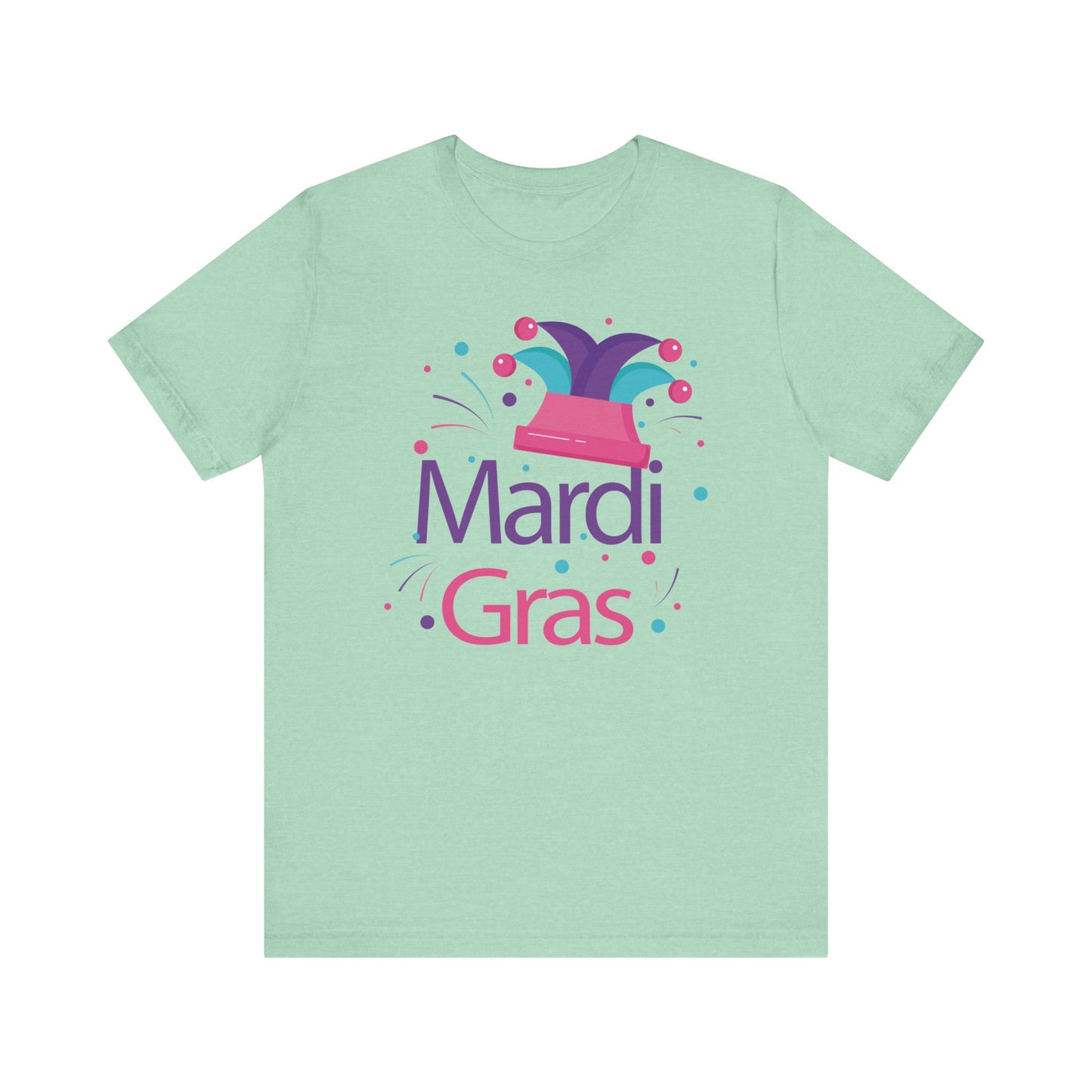 Tee-shirt en coton unisexe pour Mardi Gras