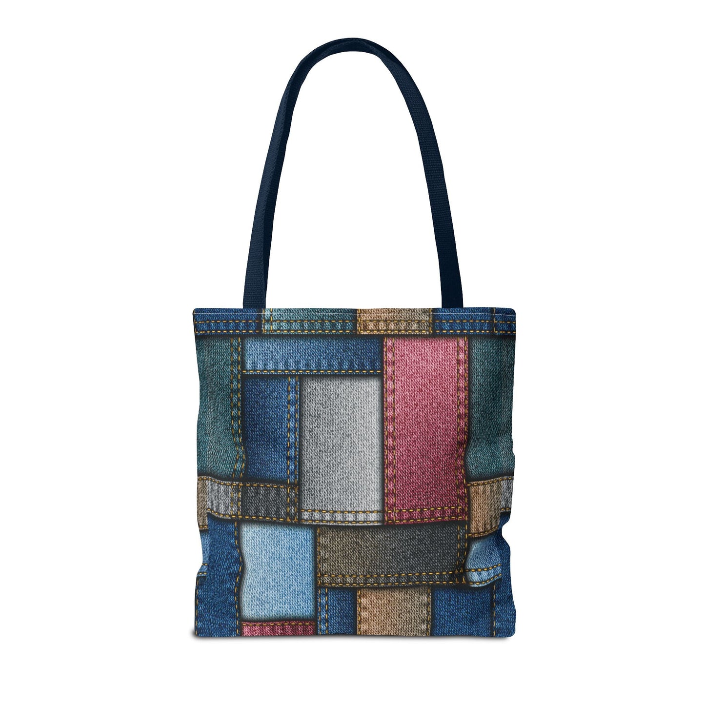 Denim Canvas Bag, Tote Bag Denim Printify