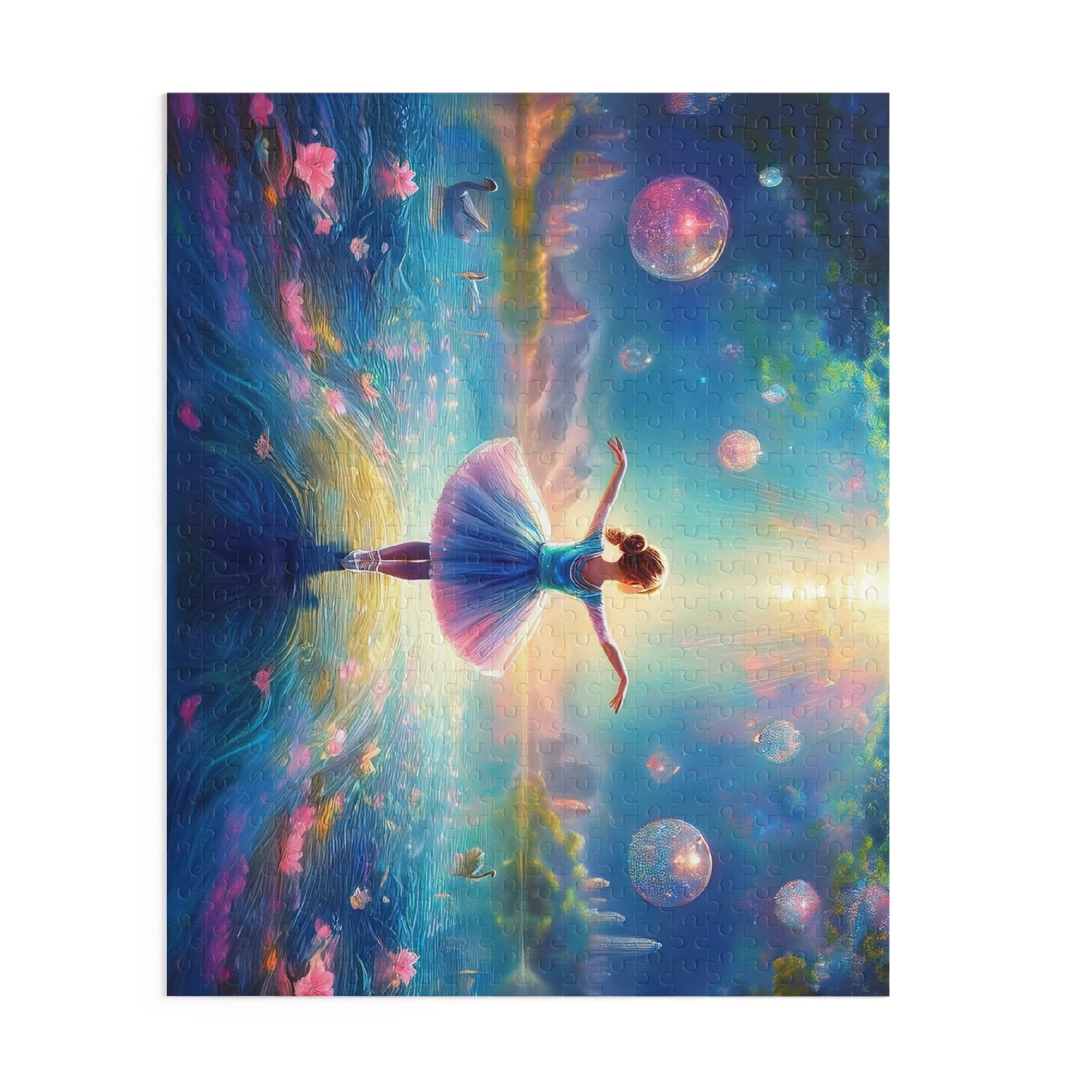 Ballerina Puzzle 500-Chipboard Pieces in Box | Kids Puzzles Size: 16" x 20",  Ages 9+ and Family pn16