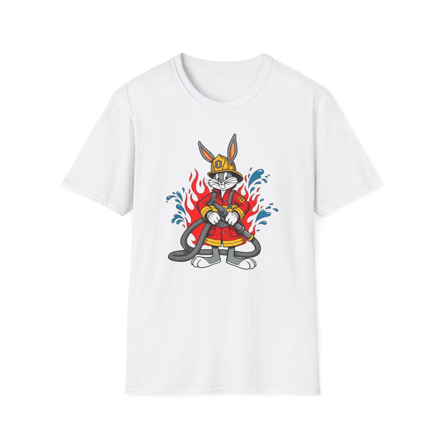 Bugs Bunny T Shirt Unisex Cartoon Tee Softstyle 64000 Cotton Graphic Tee For Fans