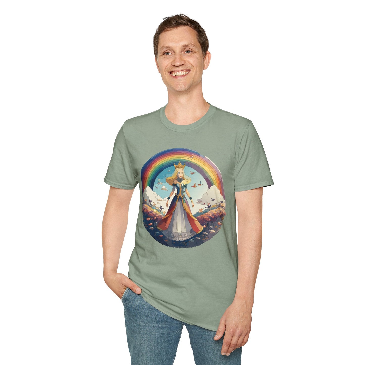 Womens Graphic T Shirts Art Design Shirt Unisex Softstyle Tee 100 Percent Cotton Gildan 64000