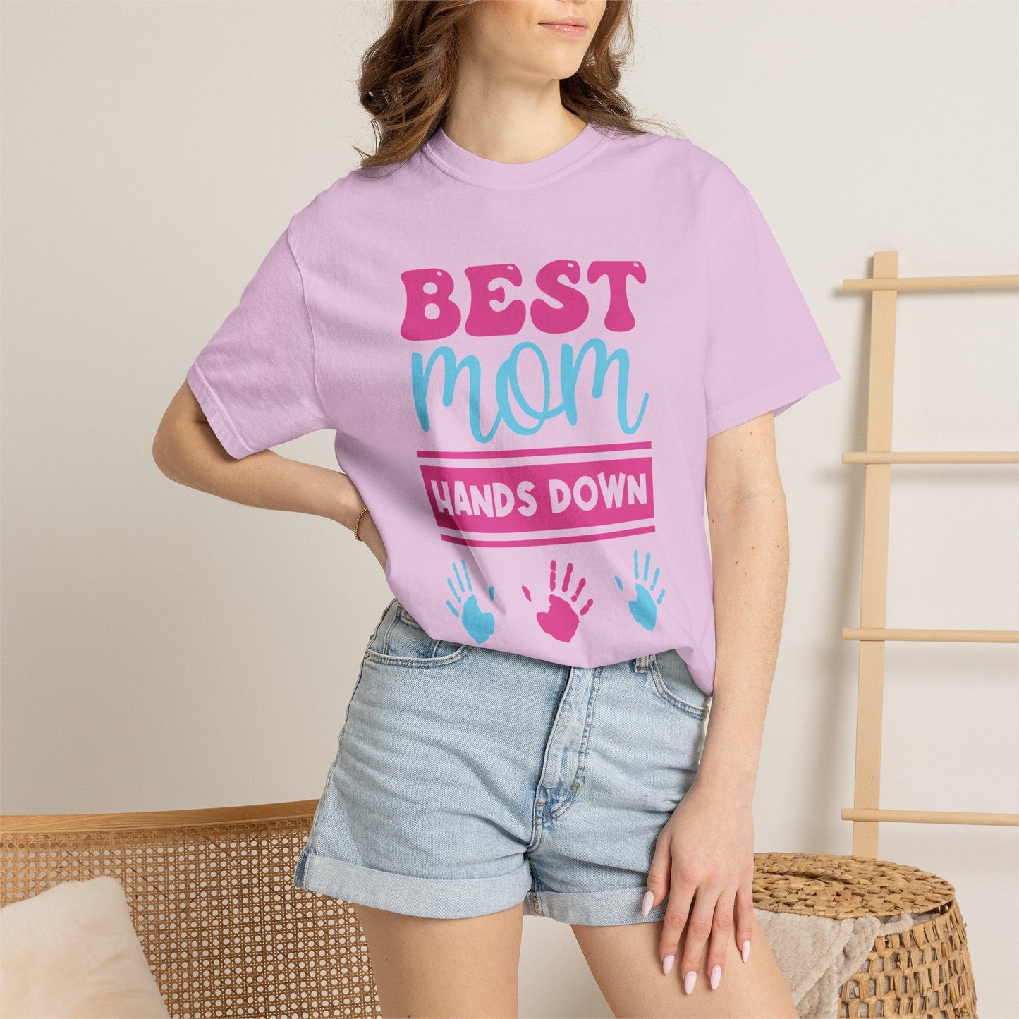 Best Mom T-shirt Mother's Day Mom Shirt Unisex Cotton Mama Tee Design h5