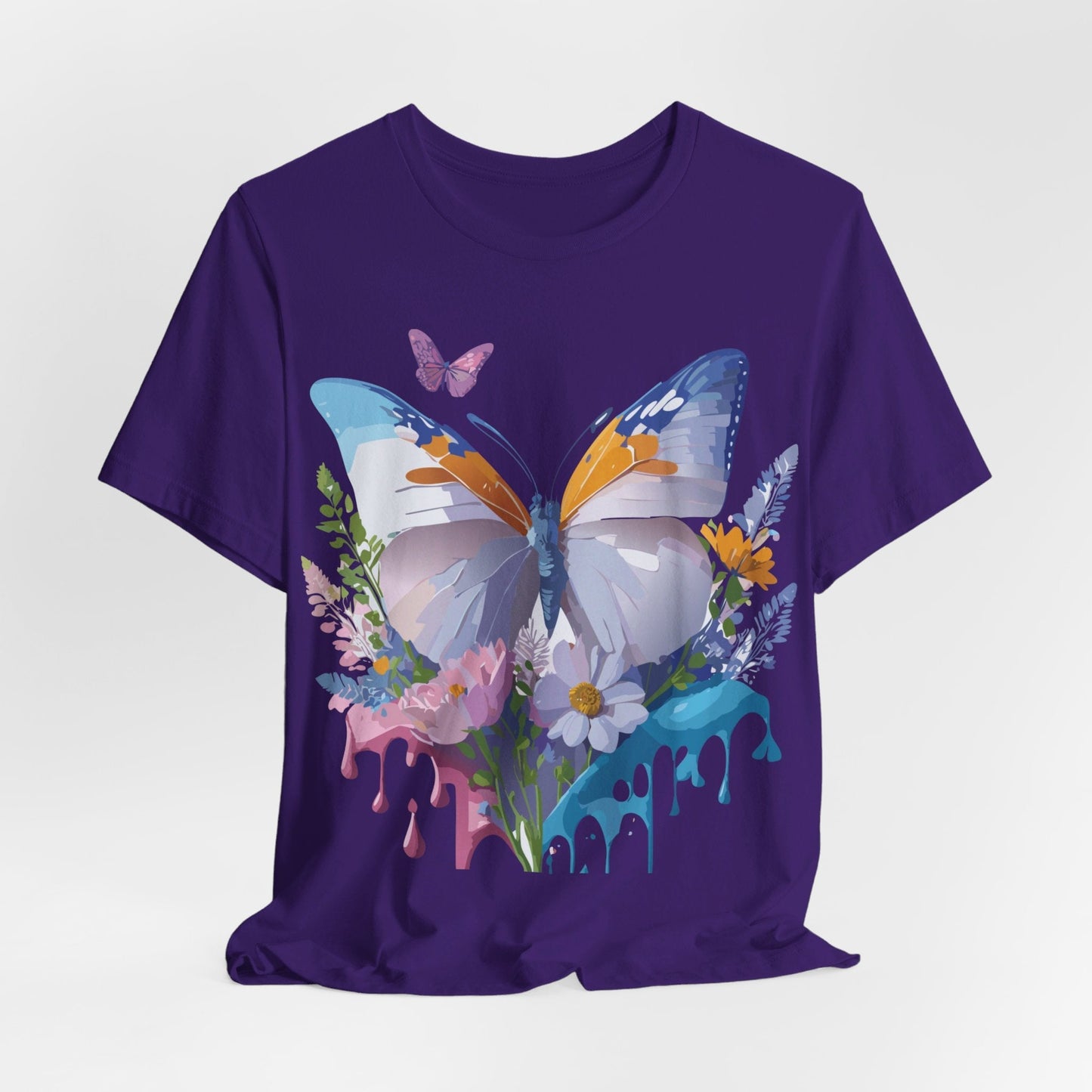 Adelpha Butterfly Graphic Tee Vintage Inspired Unisex Short Sleeve Shirt