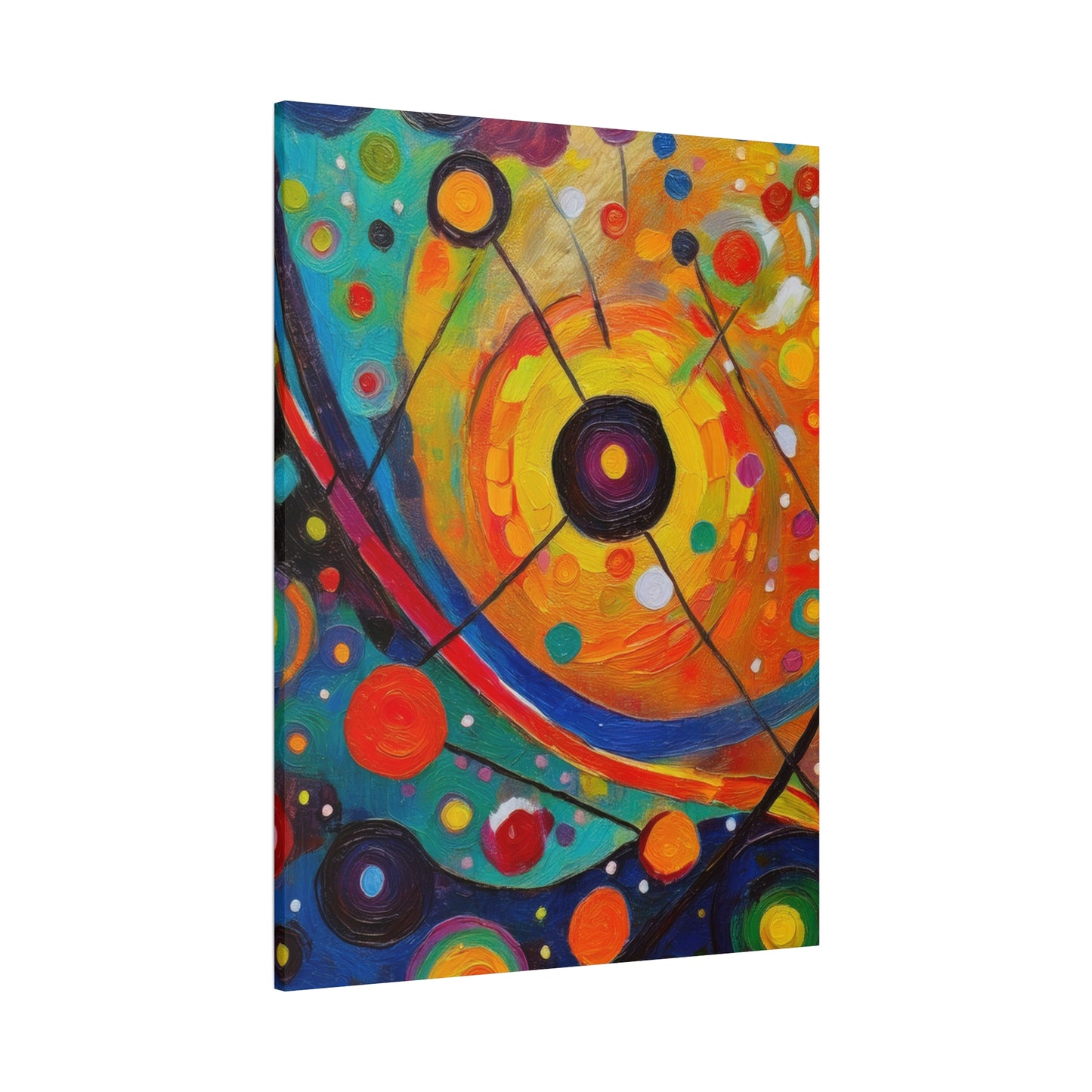 Abstract Oil Painting Print Canvas 20x24,20x30,24x30 24x32,24x36,30x40 32x48,36x48,40x60 Pine-Wood Inner Frame ABS-133