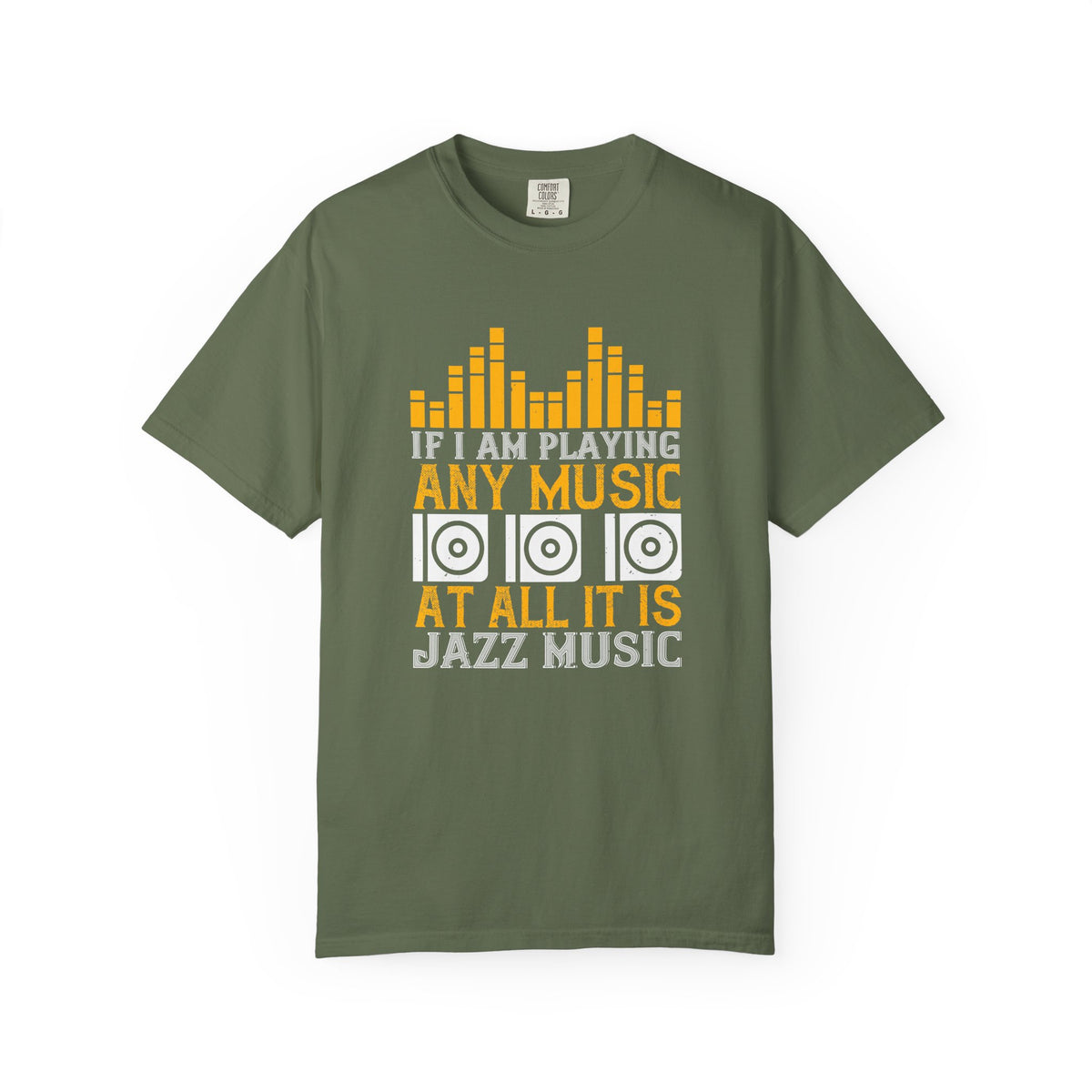 Jazz Music Graphic Unisex Heavy Cotton Art Designed T-Shirt m17