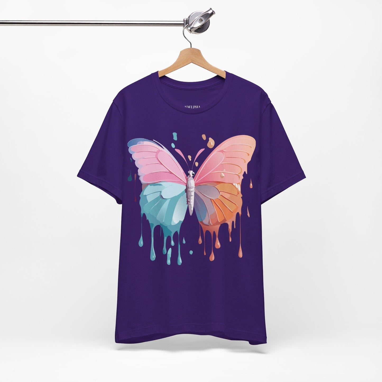 Adelpha Graphic Tee Unisex Short Sleeve Jersey Art Design Vintage Inspired