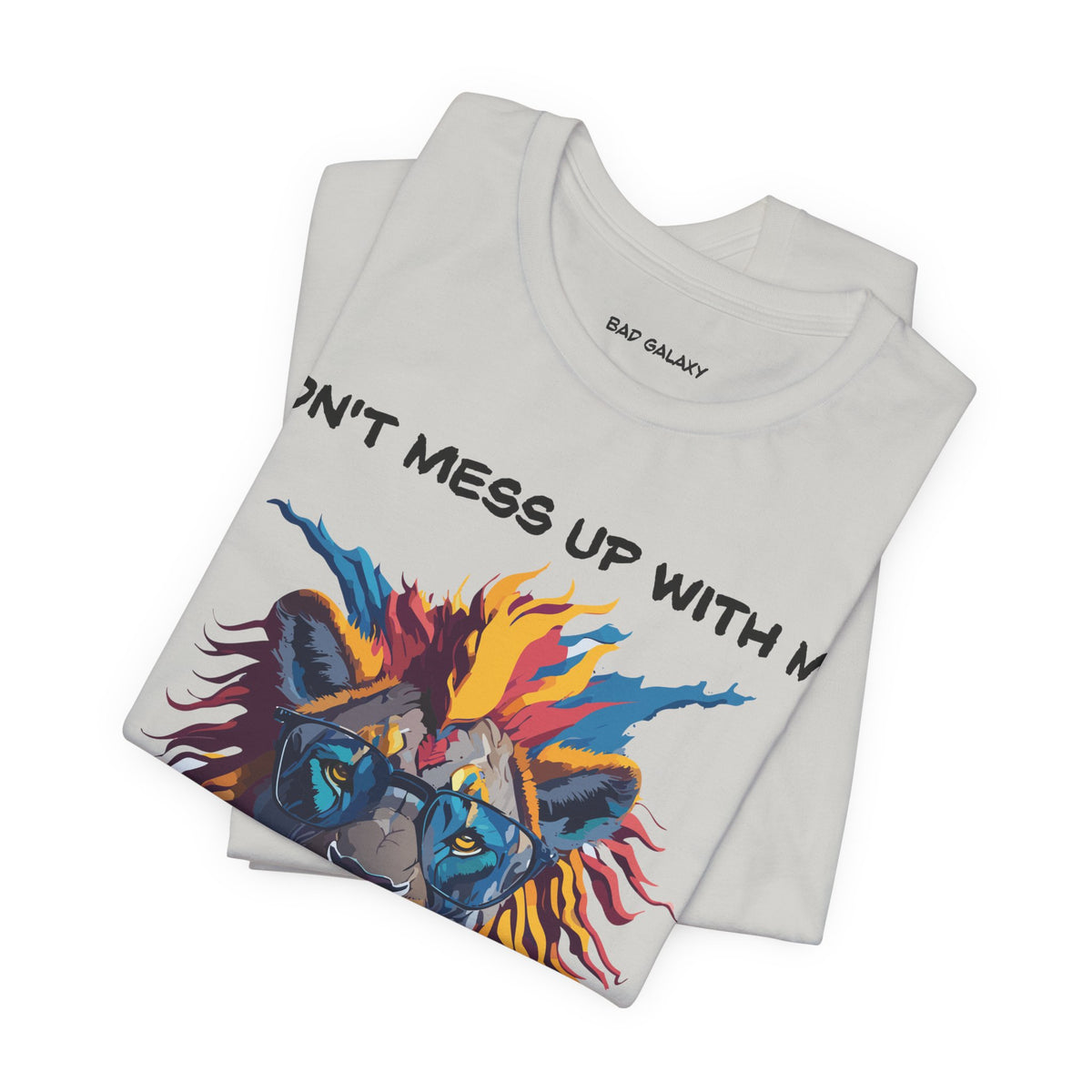 Animal Graphic Unisex Cotton Bella+Canvas Tee with Art Design b6