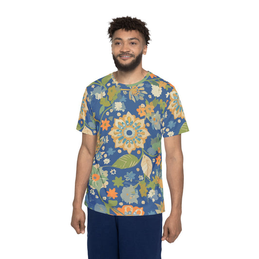 Unisex Floral Print Shirt, Shirt with Floral Print