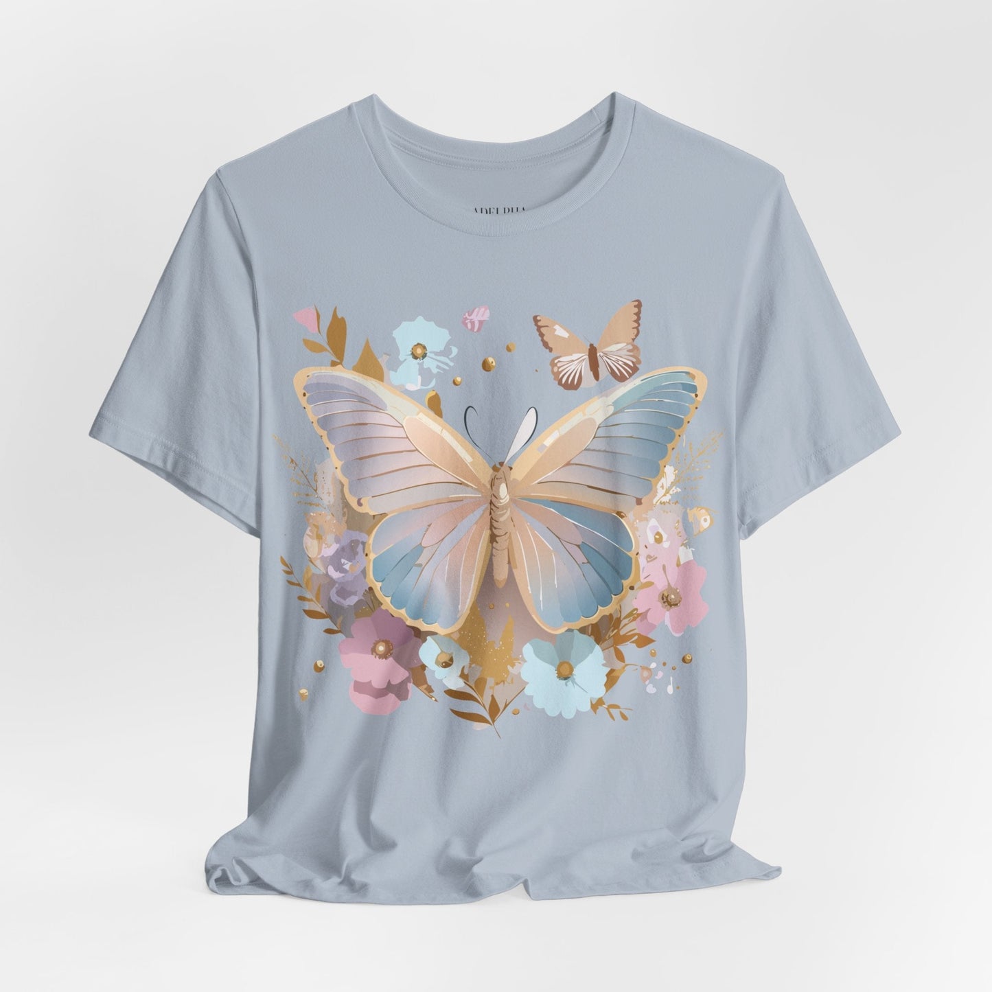 Adelpha Butterfly Graphic Tee Unisex Vintage Artwork Short Sleeve Shirt