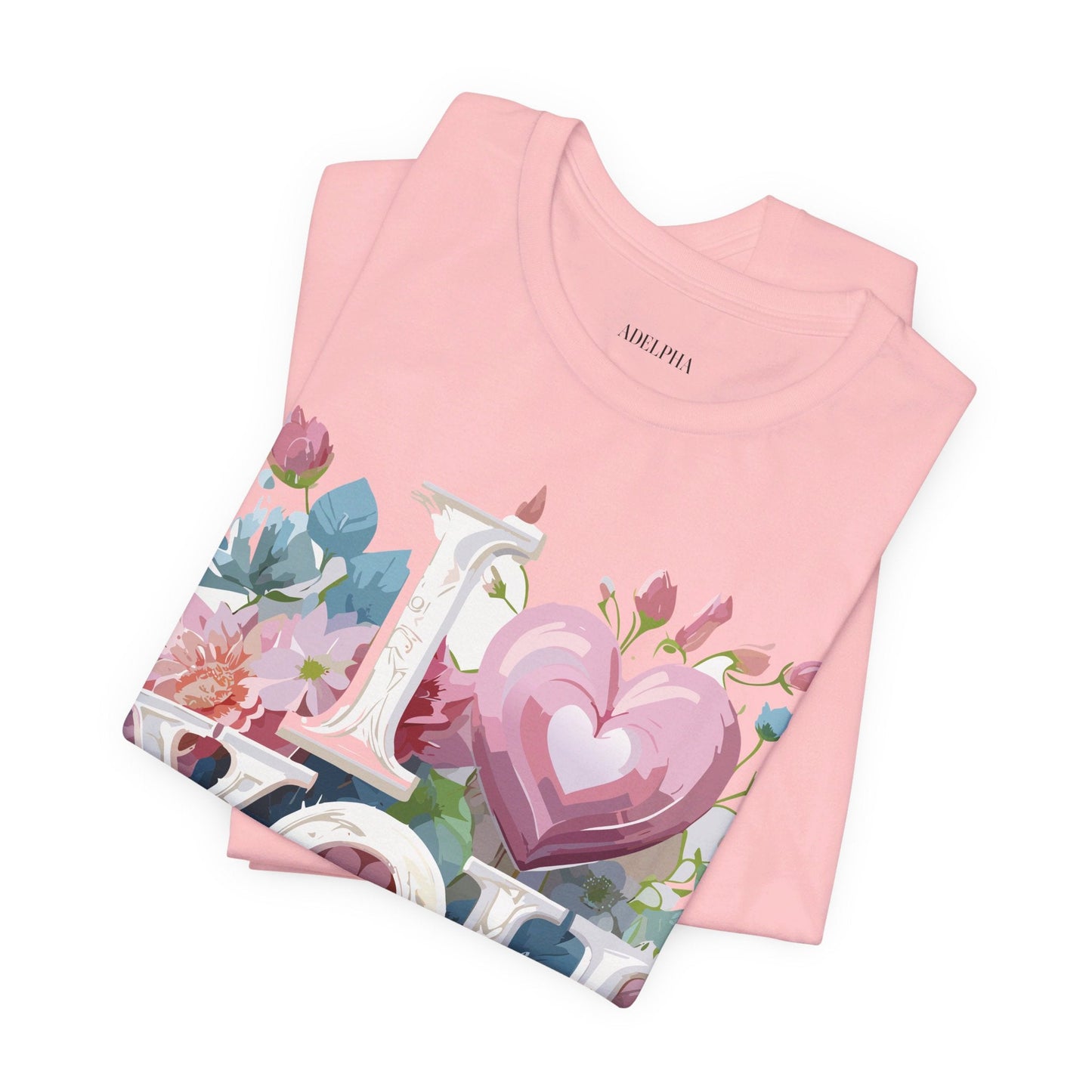 Valentine Graphic Tee Unisex Adelpha Art Design Vintage Inspired T Shirt For Everyday Wear