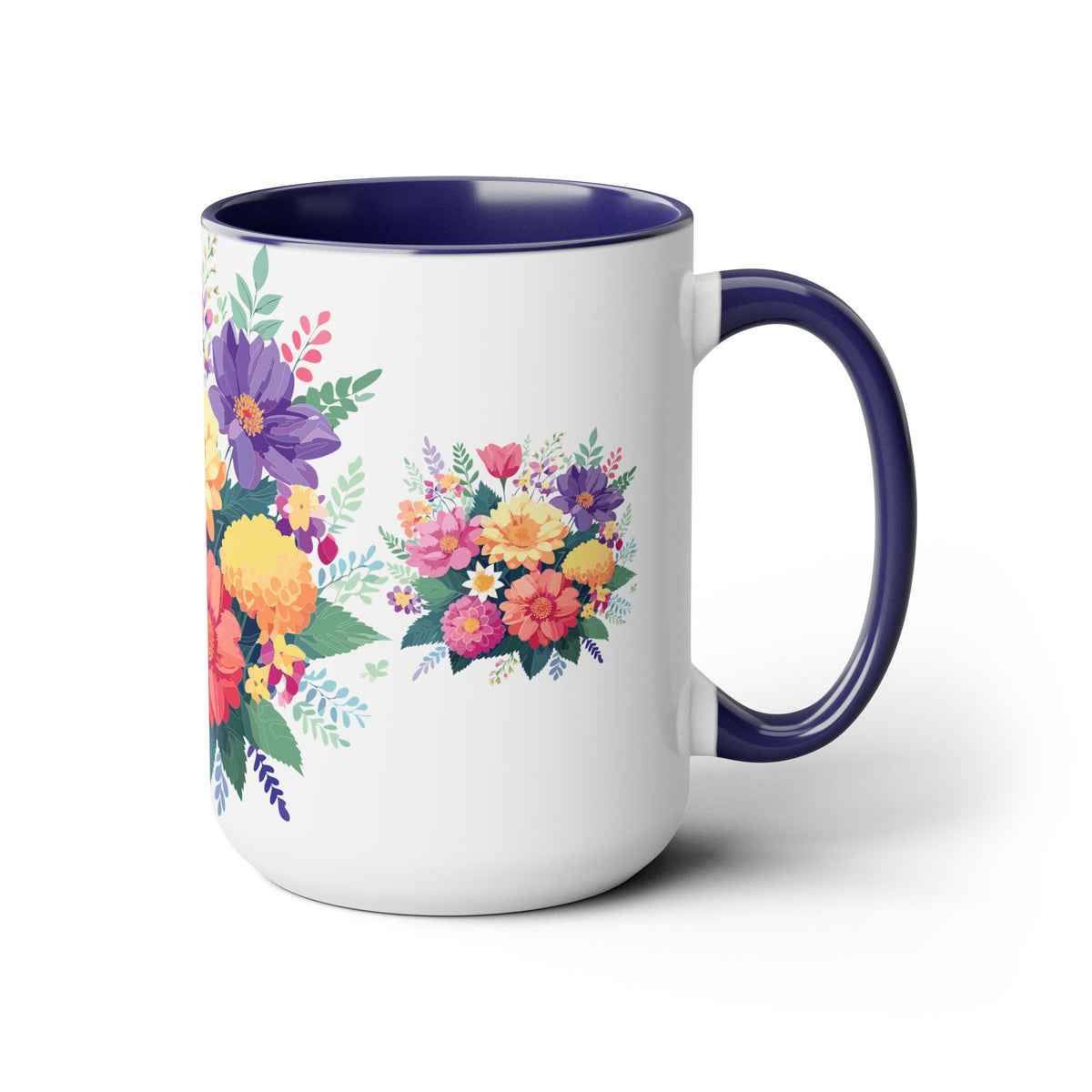 Floral Mug, Floral Cup