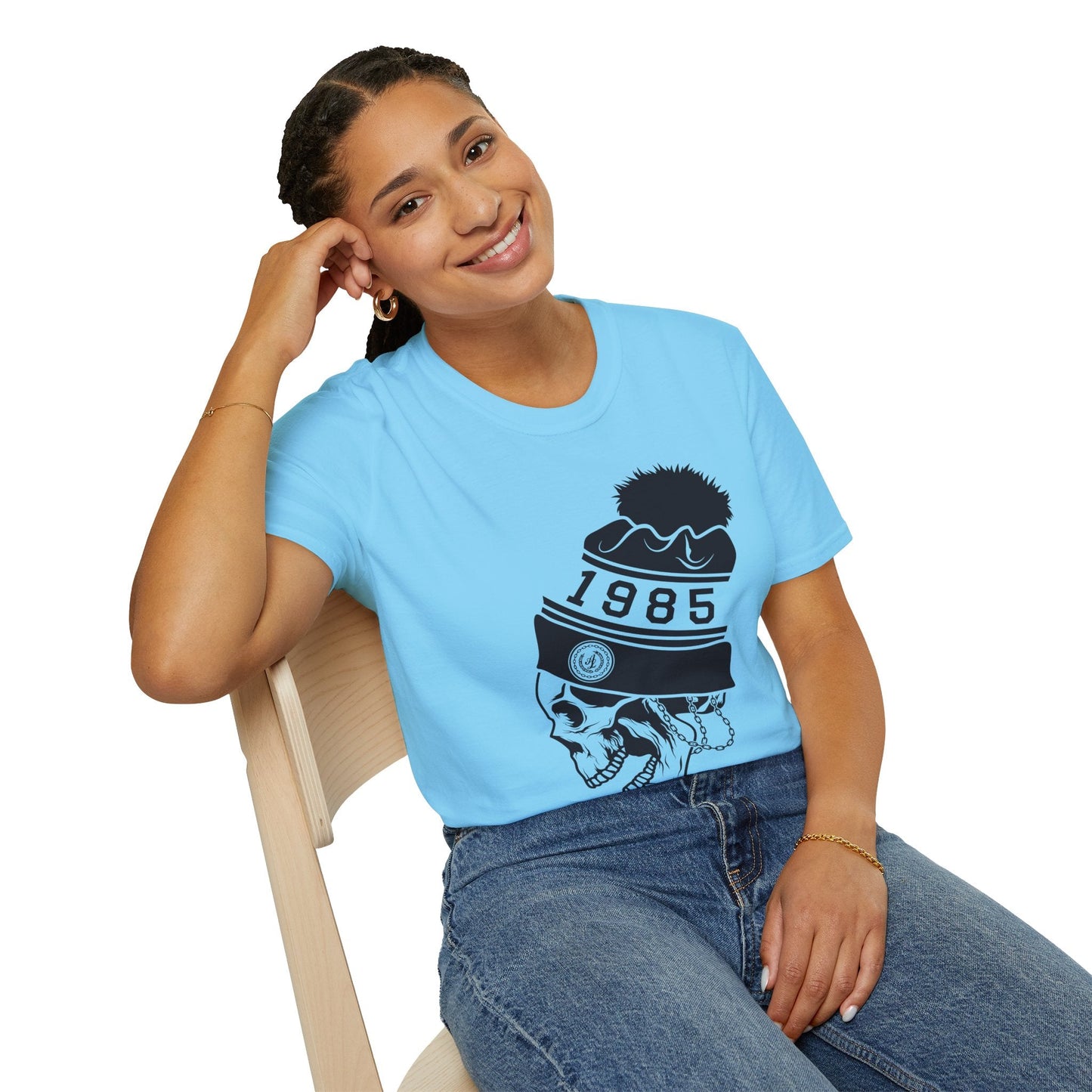 Cartoon Animation T Shirt Unisex Gildan Softstyle 64000 Tee With Art Design Funny Graphic