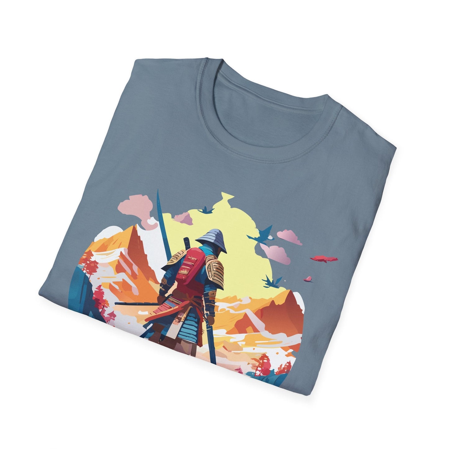Samurai Shirt Unisex T Shirt Gildan Softstyle 64000 Cotton Tee For Everyday Comfort