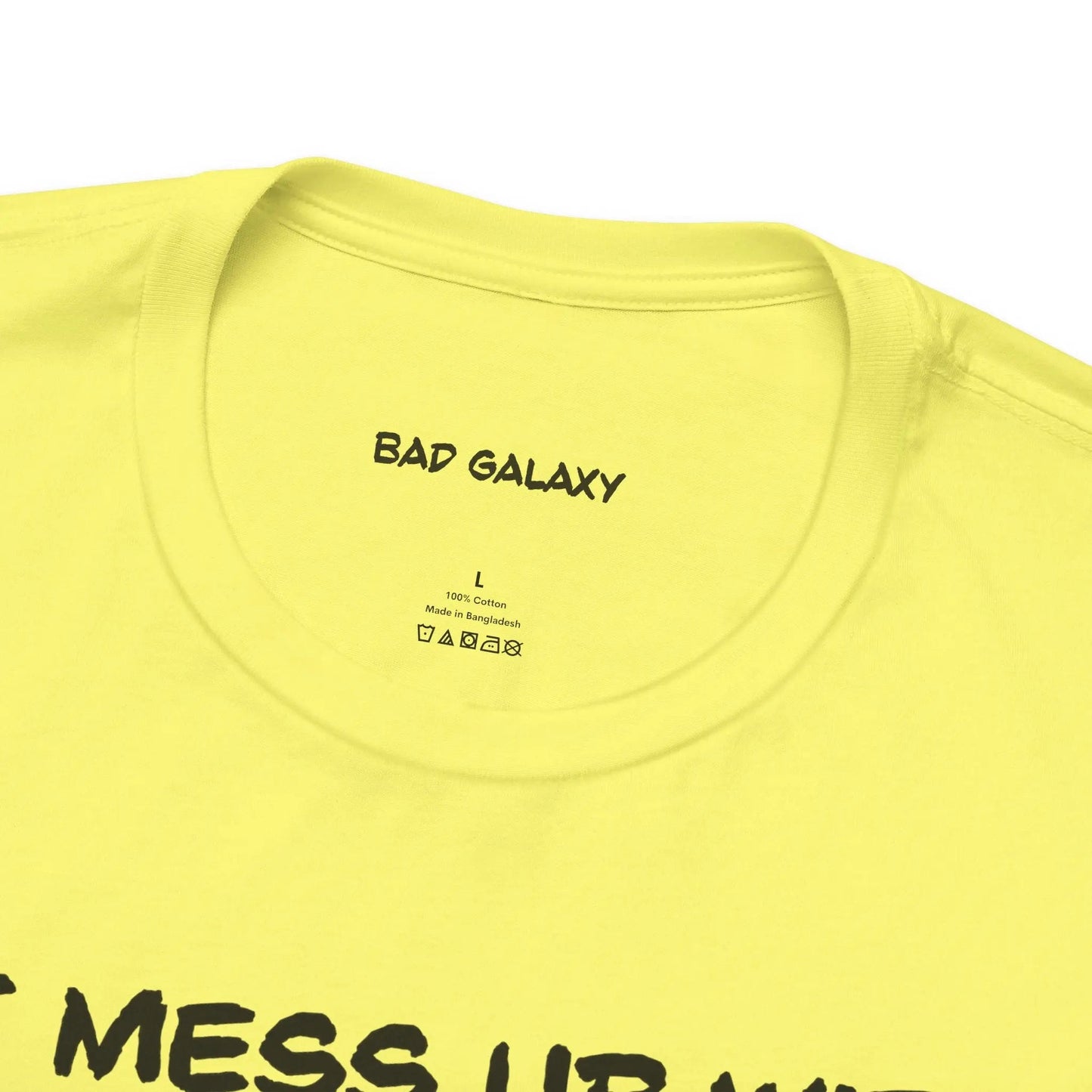 Animal T Shirt By Bad Galaxy Unisex 100 Percent Cotton Graphic Tee Eco Friendly Made In USA