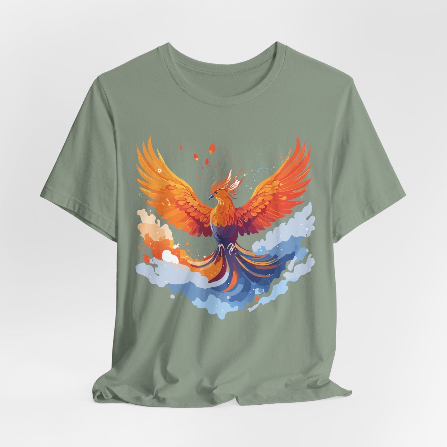 Unisex Animal Shirt With Art Design Graphic Tee Wild Animals Shirt For Everyday Wear