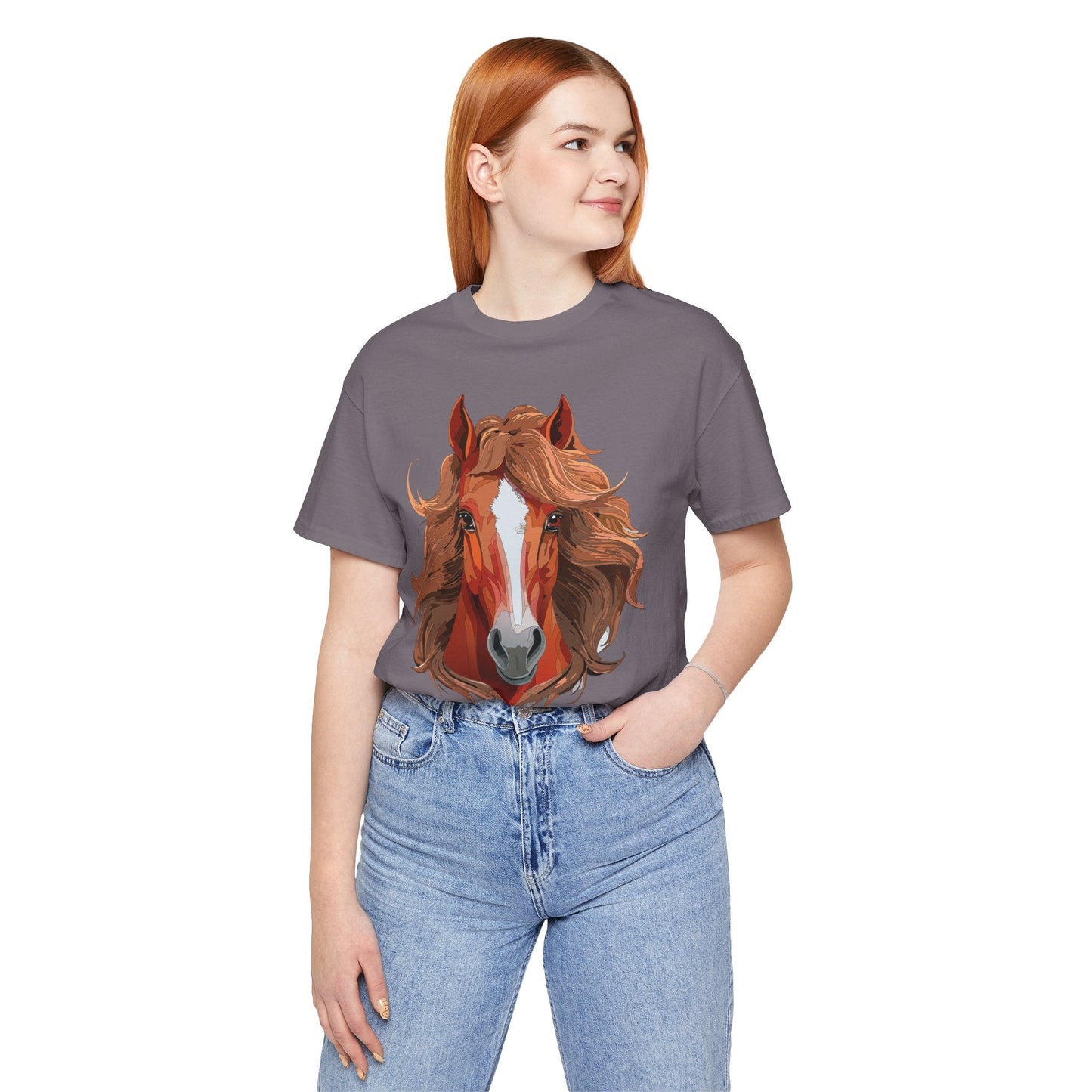 Unisex Animal Graphic Tee Shirt With Wild Animals Art Design For Everyday Casual Comfort Wear