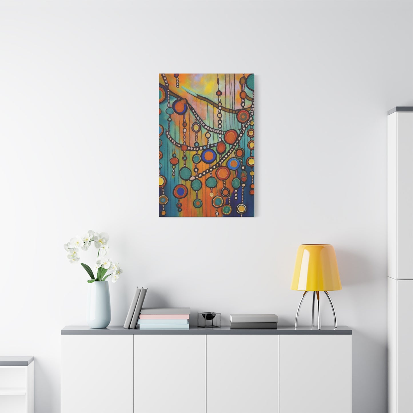 Abstract Oil Painting Print Canvas 20x24,20x30,24x30 24x32,24x36,30x40 32x48,36x48,40x60 Pine-Wood Inner Frame ABS-100