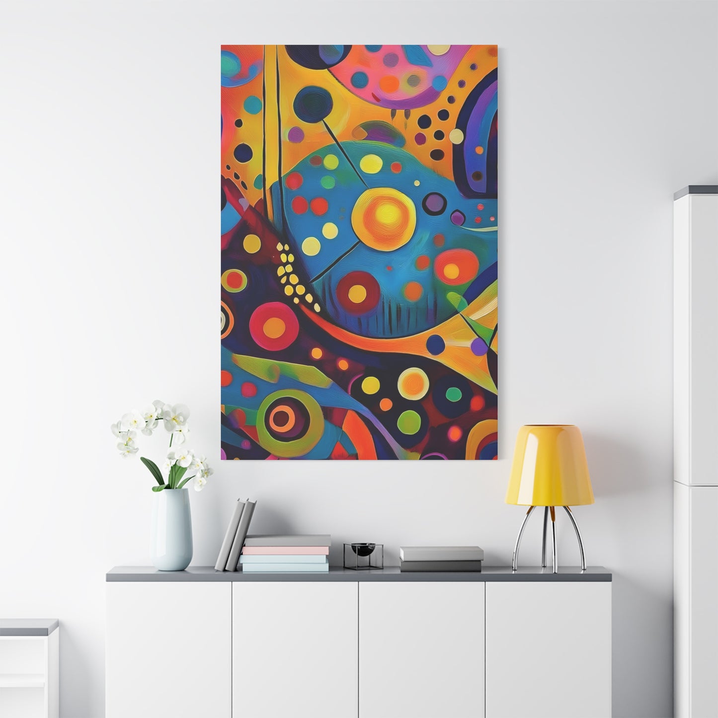 Abstract Oil Painting Print Canvas 20x24,20x30,24x30 24x32,24x36,30x40 32x48,36x48,40x60 Pine-Wood Inner Frame ABS-124