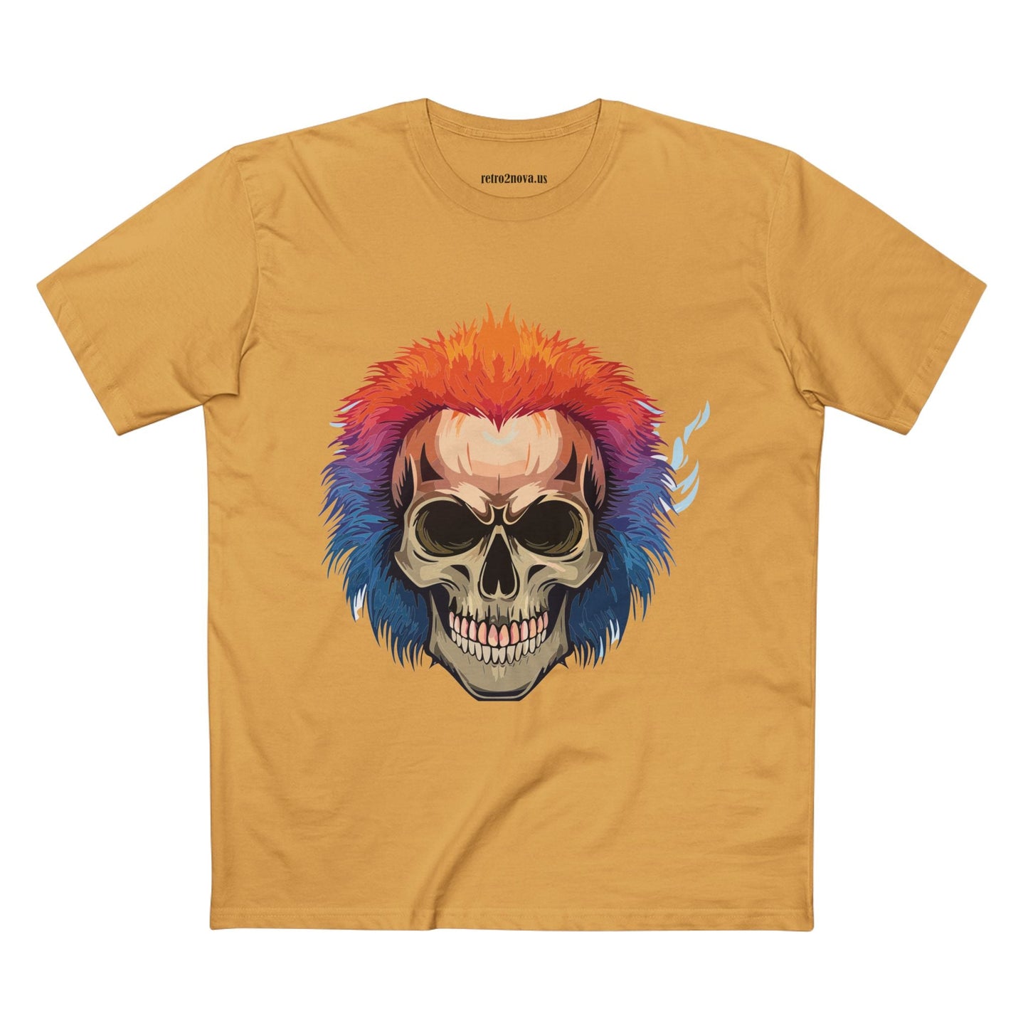 Skull And Skeleton Shirt Unisex Premium Cotton Tee With Original Art Design By Retro2Nova