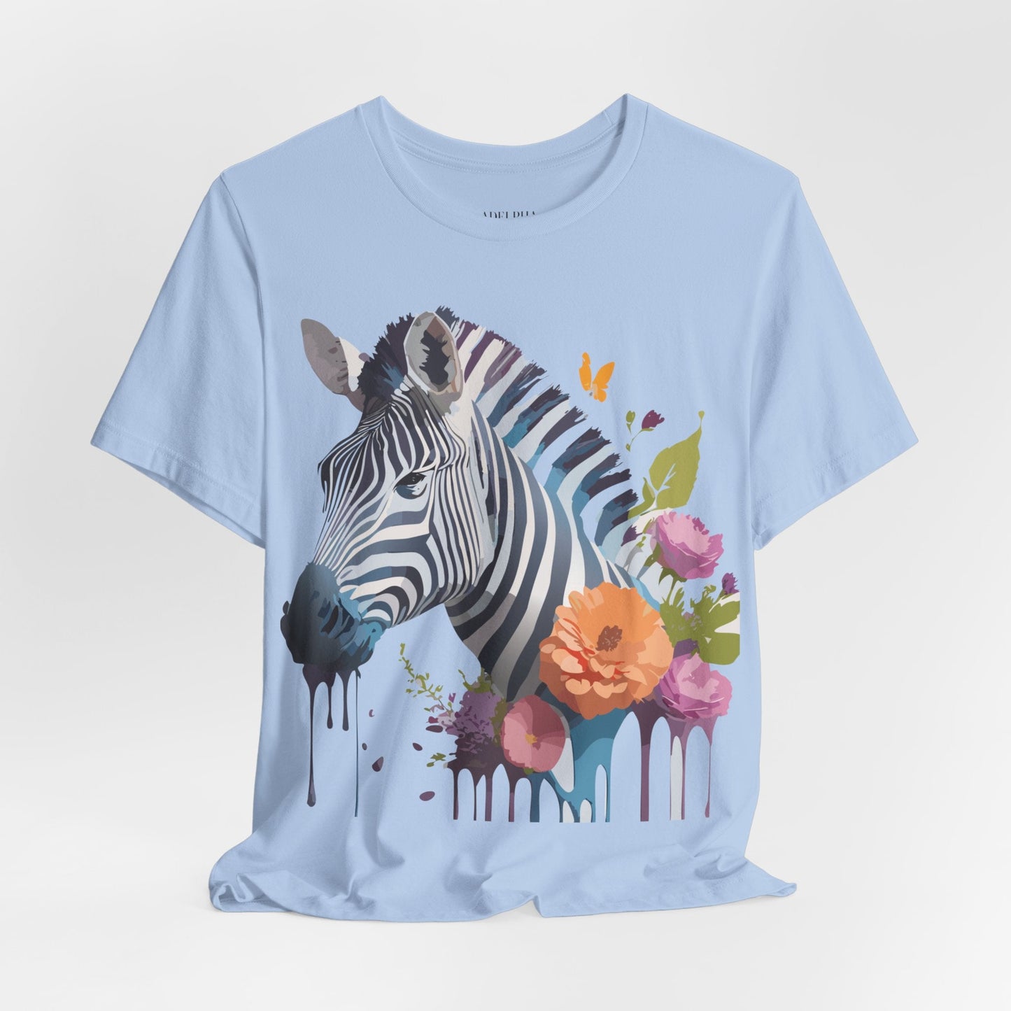 Adelpha Zebra Graphic Tee Unisex Short Sleeve Shirt Vintage Inspired Artwork Limited Edition