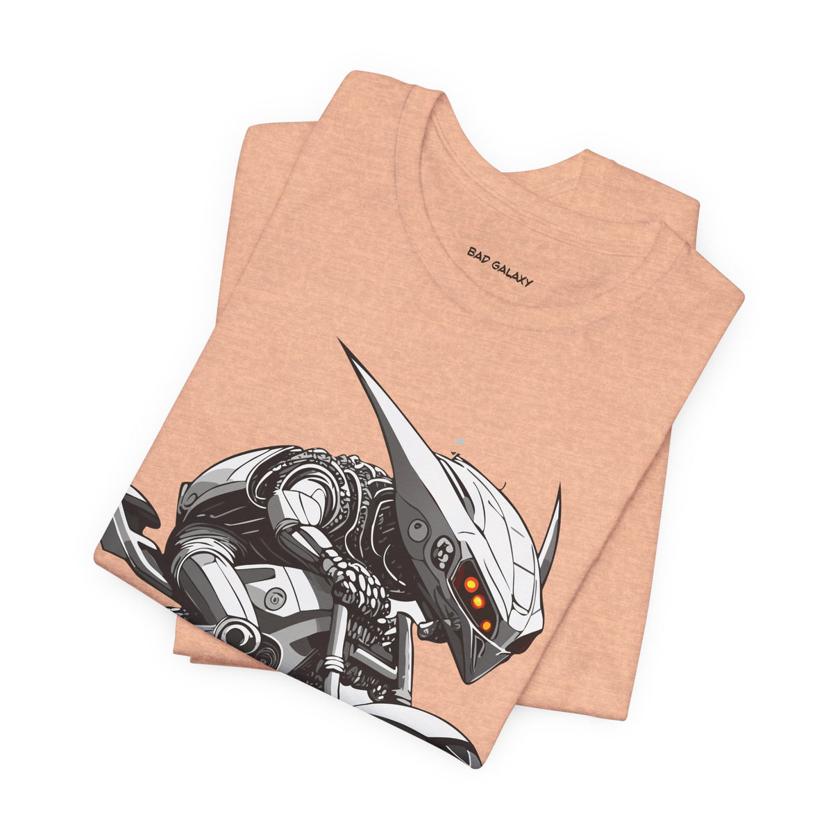 Alien Graphic Unisex Cotton Bella+Canvas Tee with Art Design b57