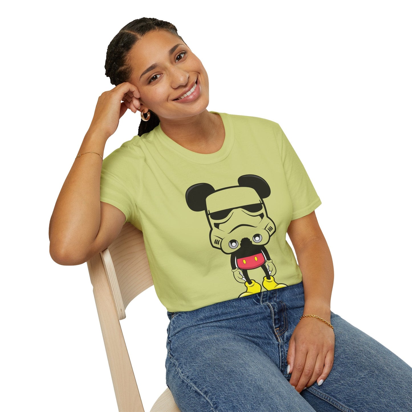 Cartoon T Shirt Animation Tee Funny Unisex Gildan Softstyle 64000 100 Percent Ring Spun Cotton