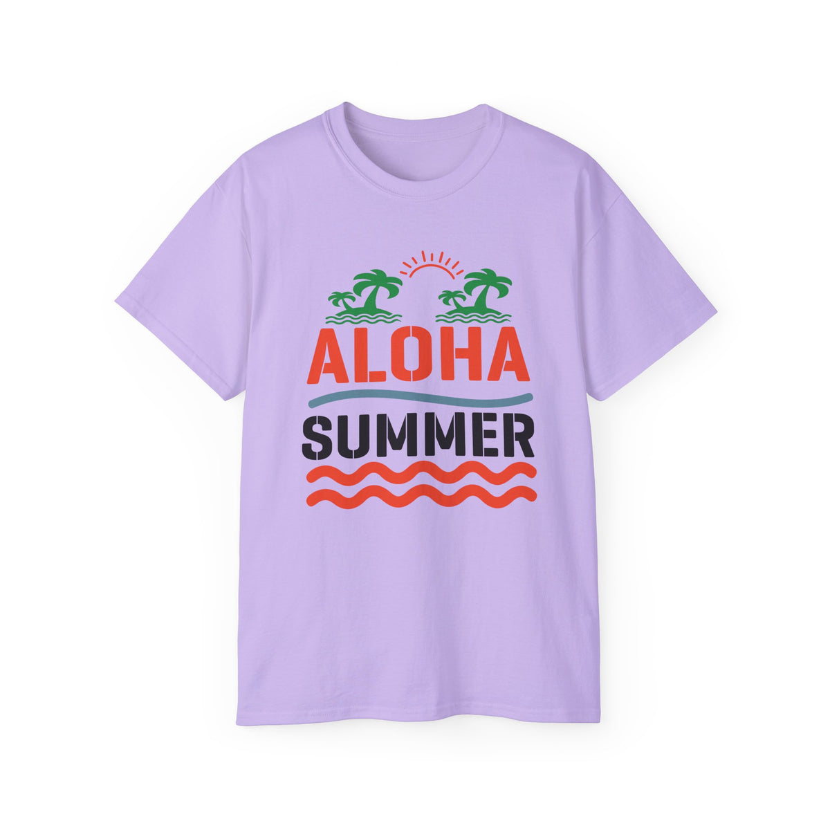 Aloha Summer Shirt | Tropical Palm Beach Tee