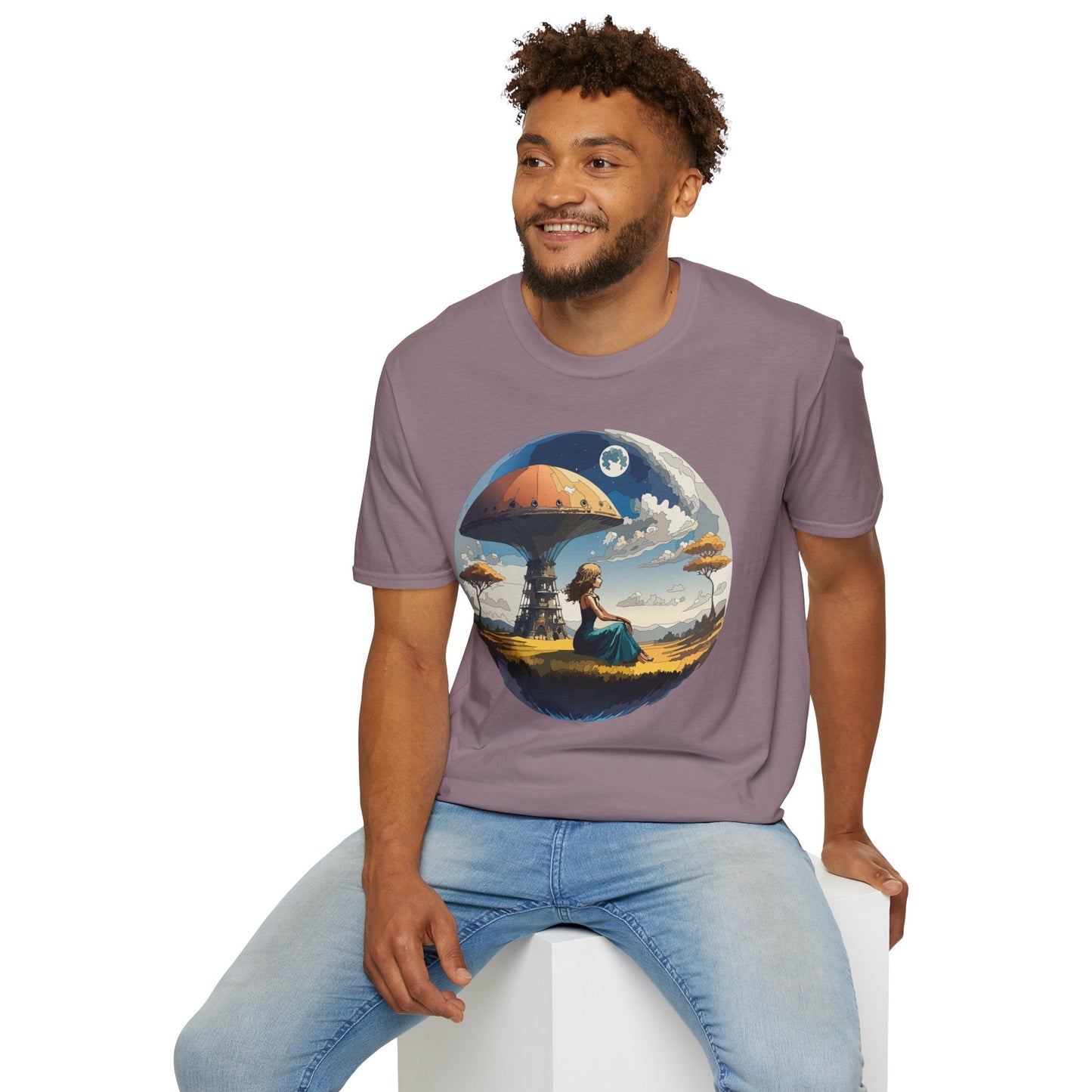 Womens Graphic T Shirts Art Design Shirt Softstyle Short Sleeve Cotton Tee Premium Quality