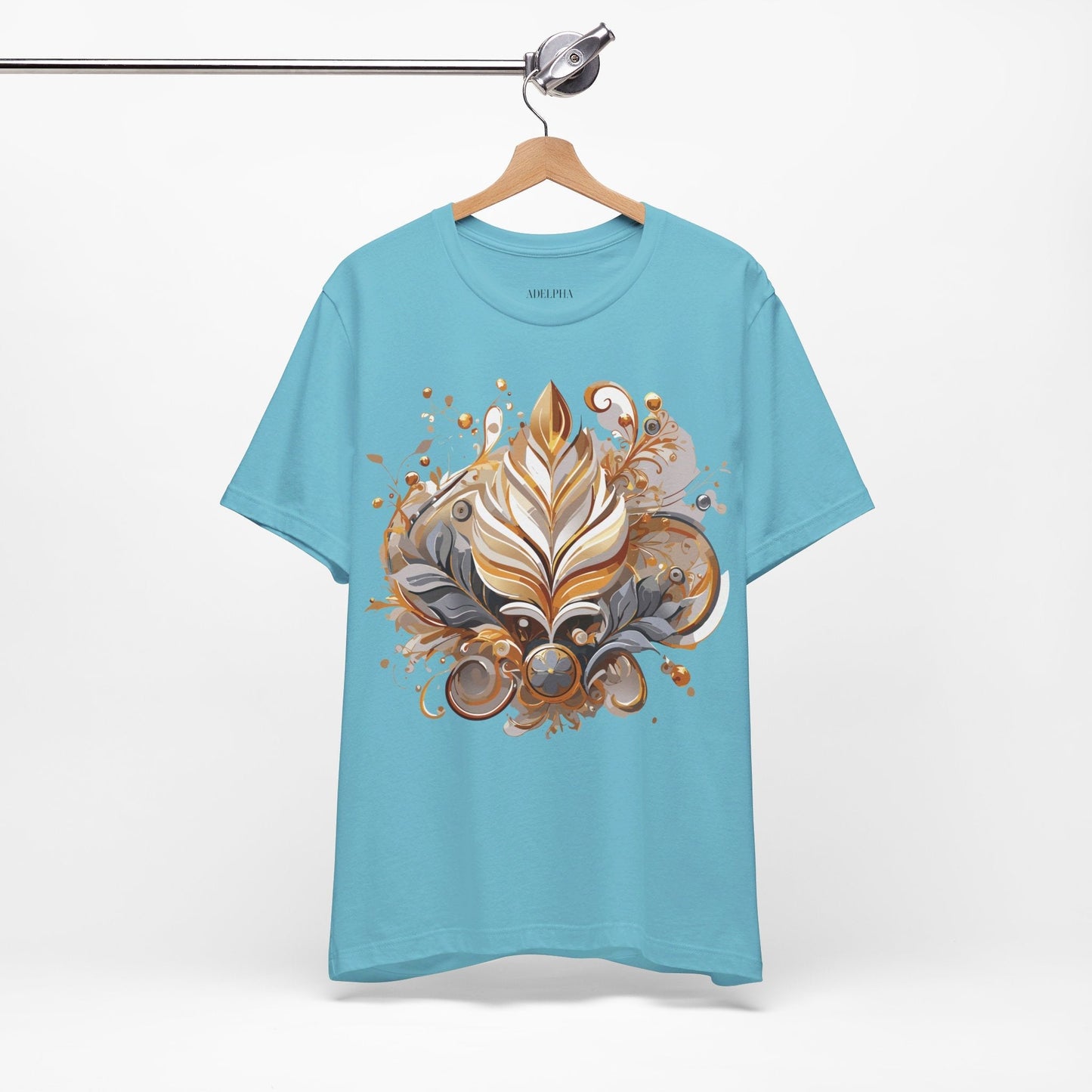 Jewelry Graphic Unisex 100 Cotton Vintage Treasure Art T-Shirt 6